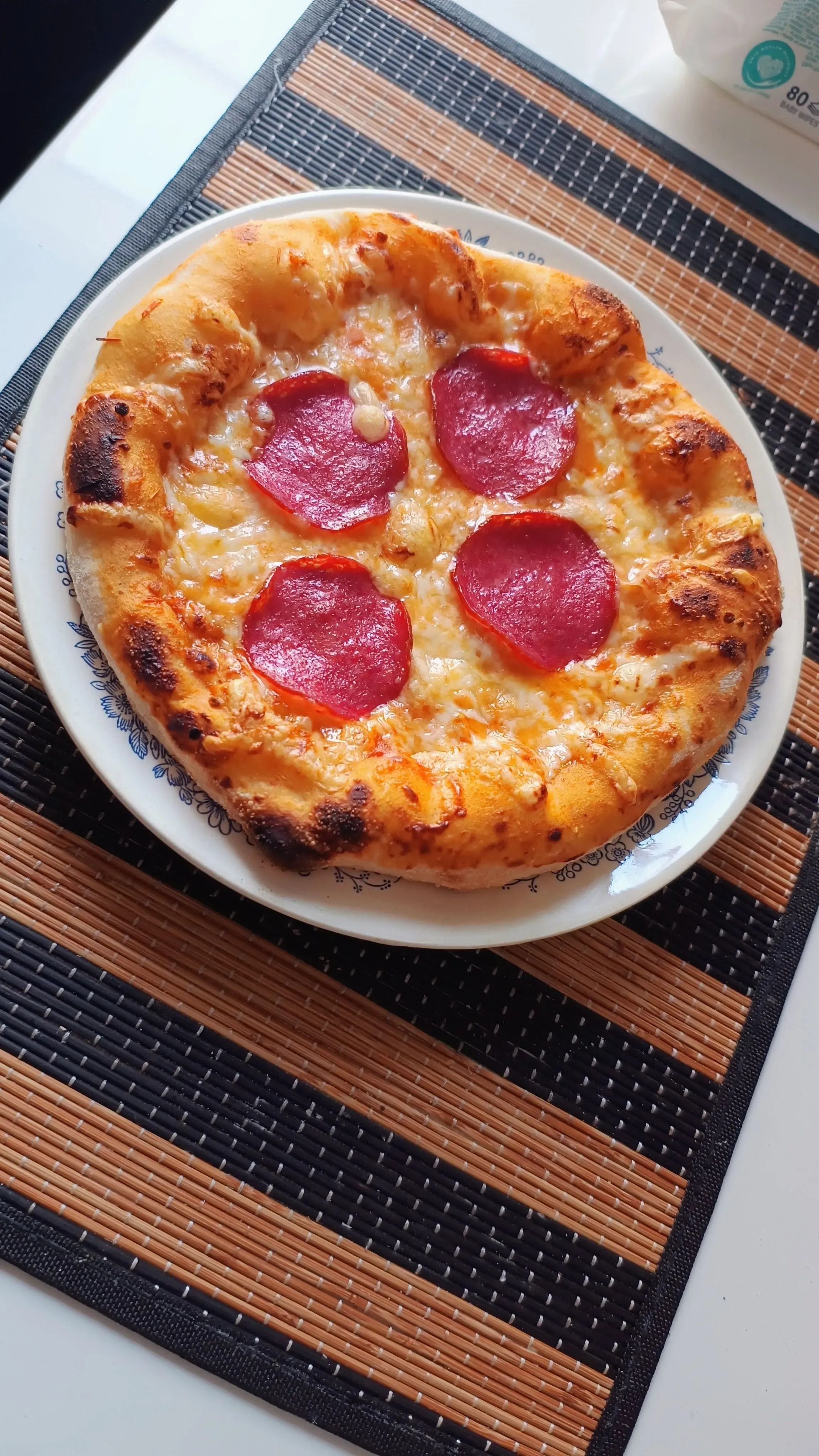 pizza biga előtésztával