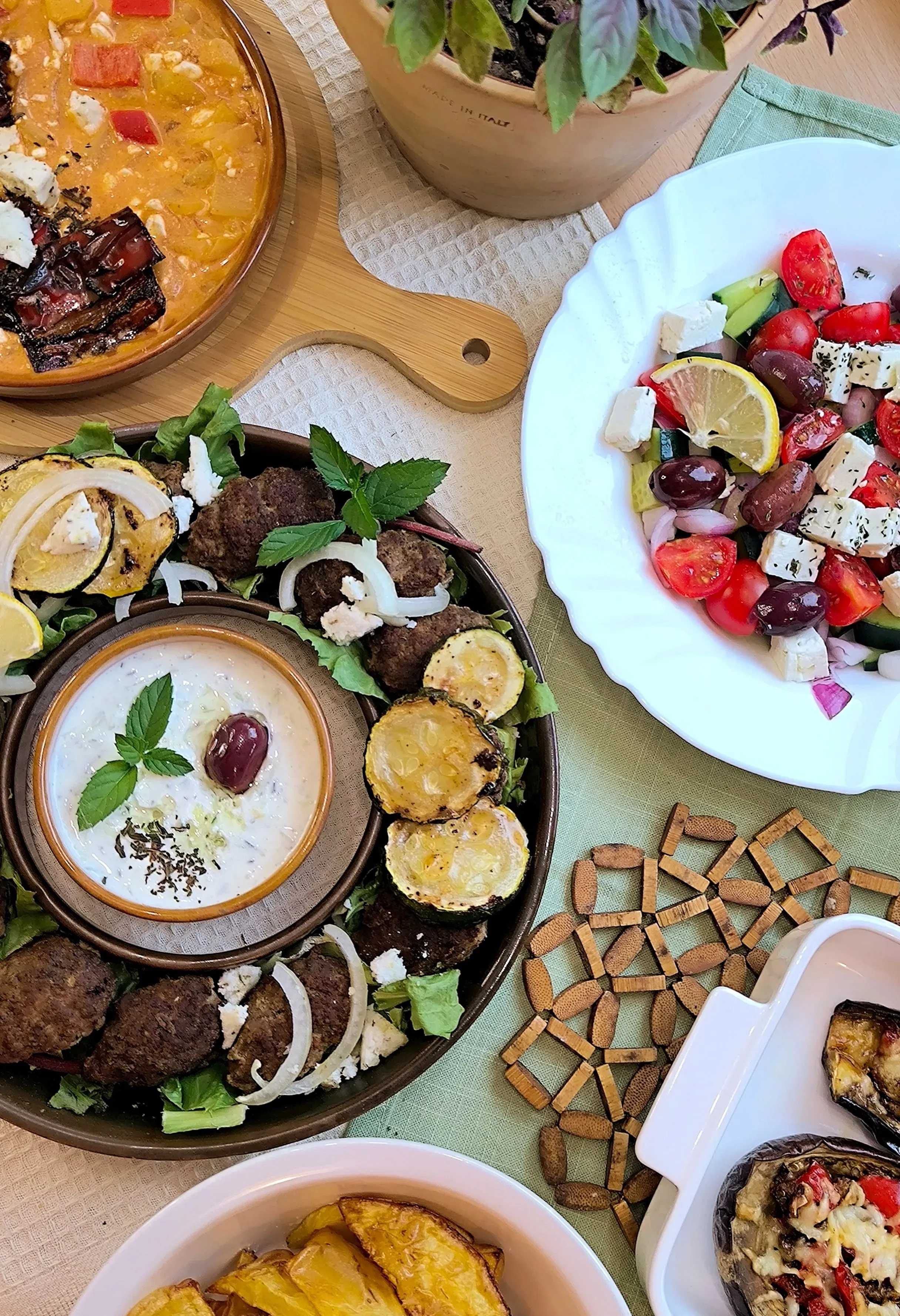 dél-albán mezze