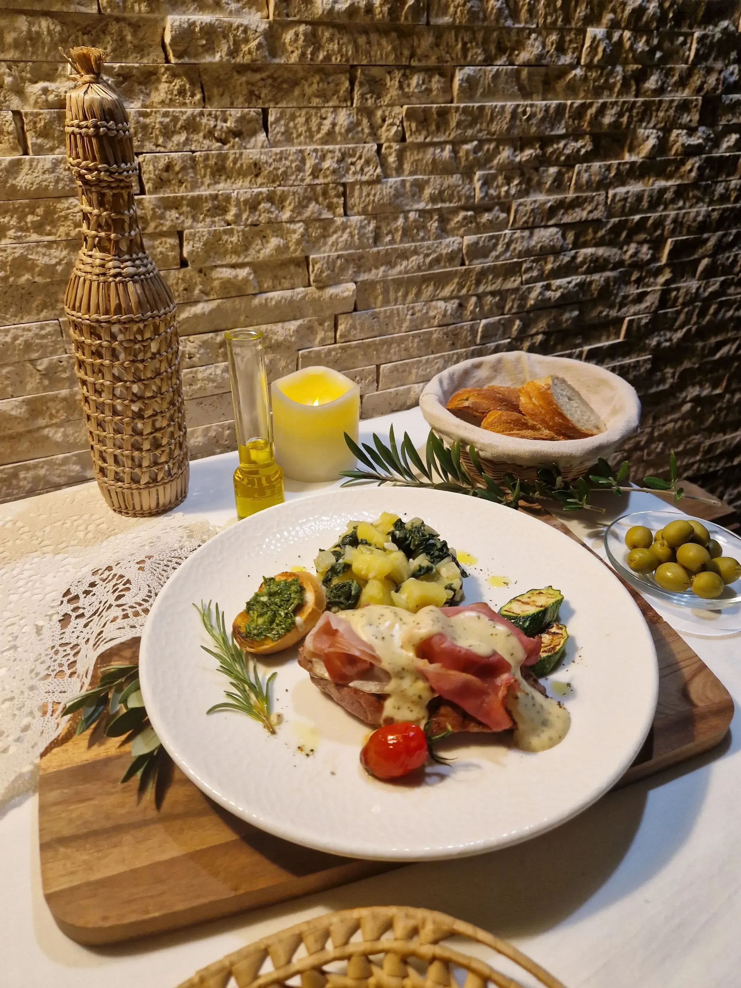 grillezett borjúszűz dalmát módra
