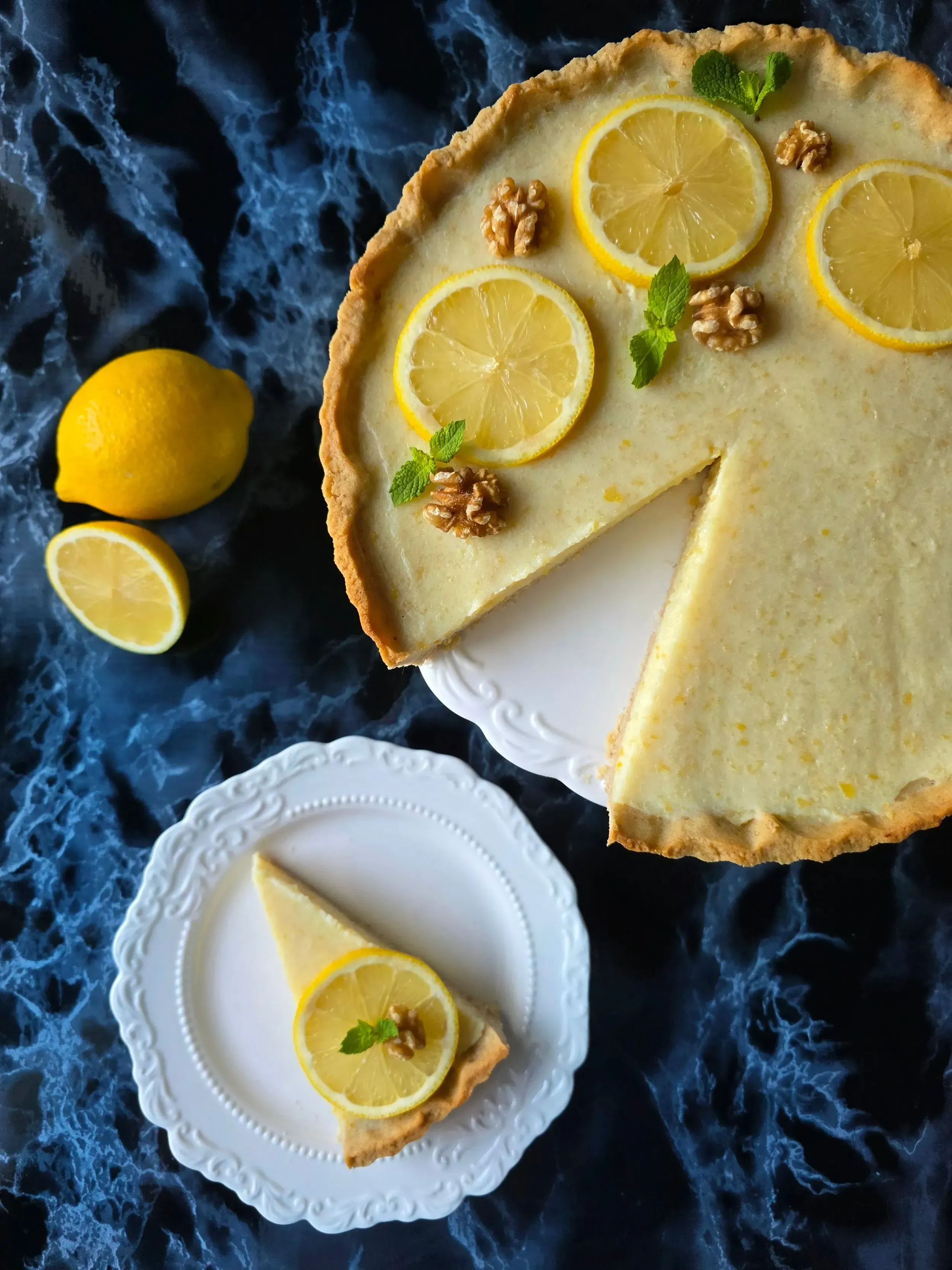 crostata al limone