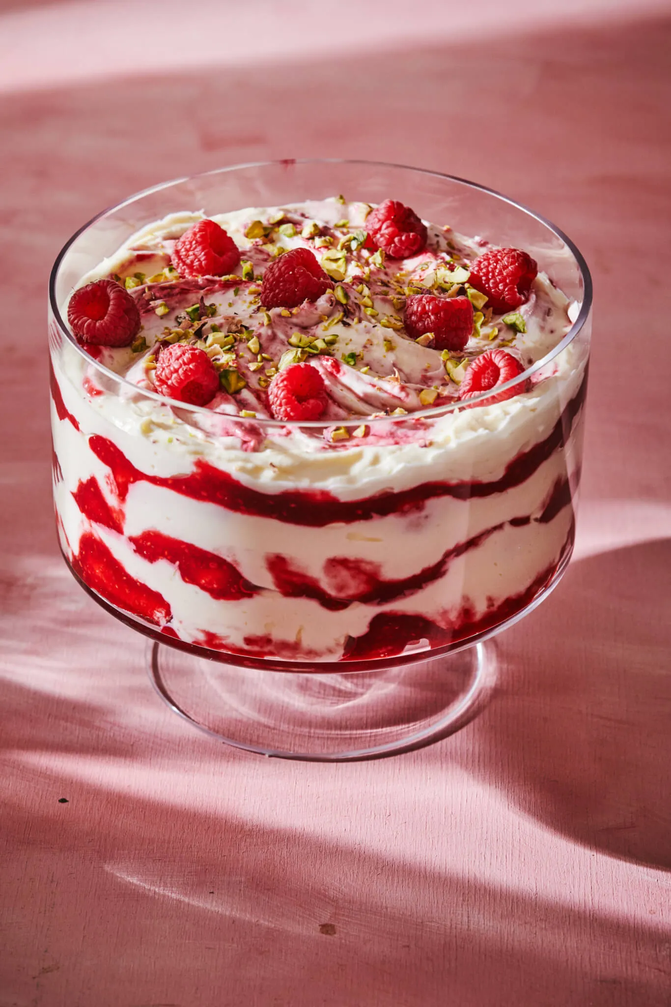 Málnás trifle