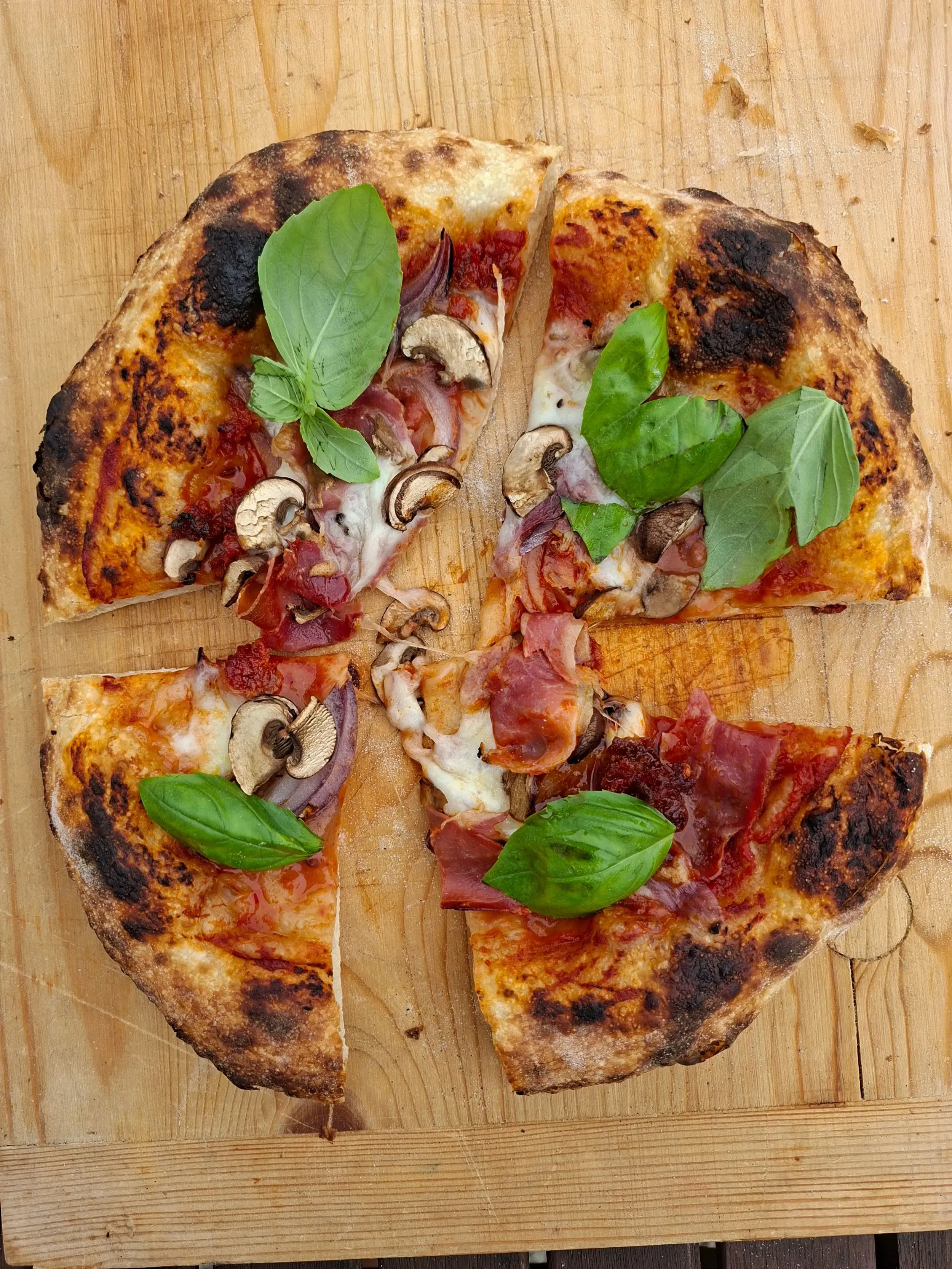 kovászos nápolyi pizza