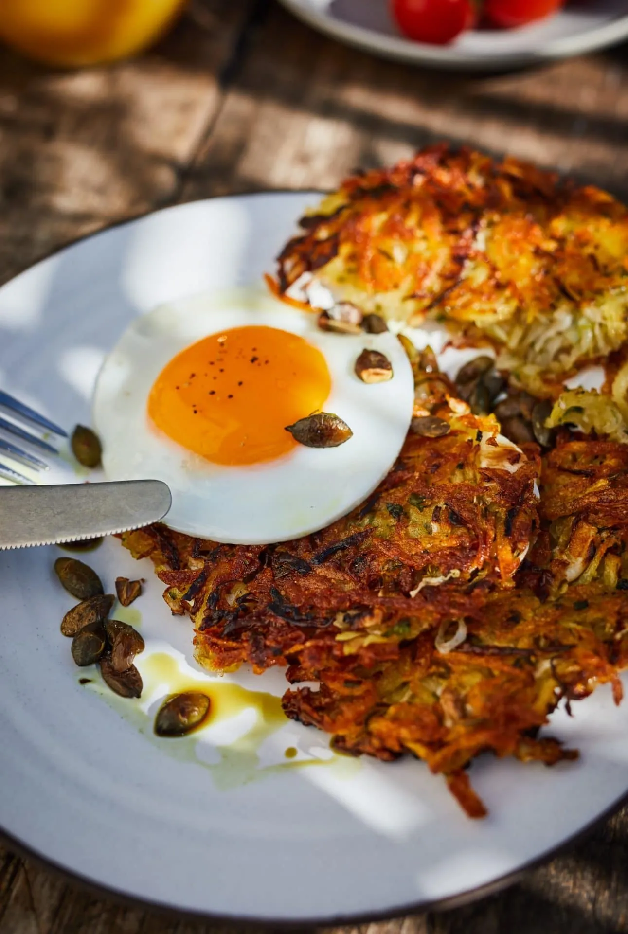 Bubble and squeak röszti 
