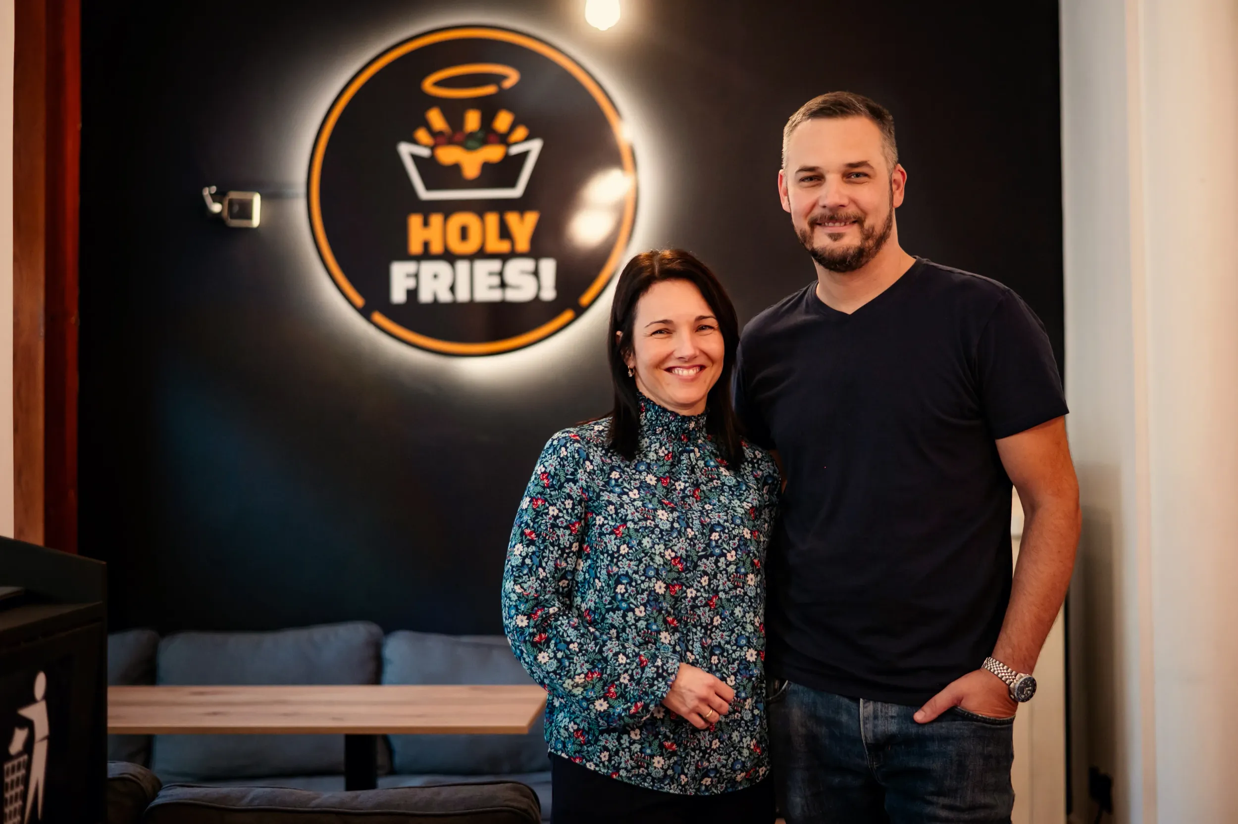 Csaba és Orsi, a Holy Fries alapítói