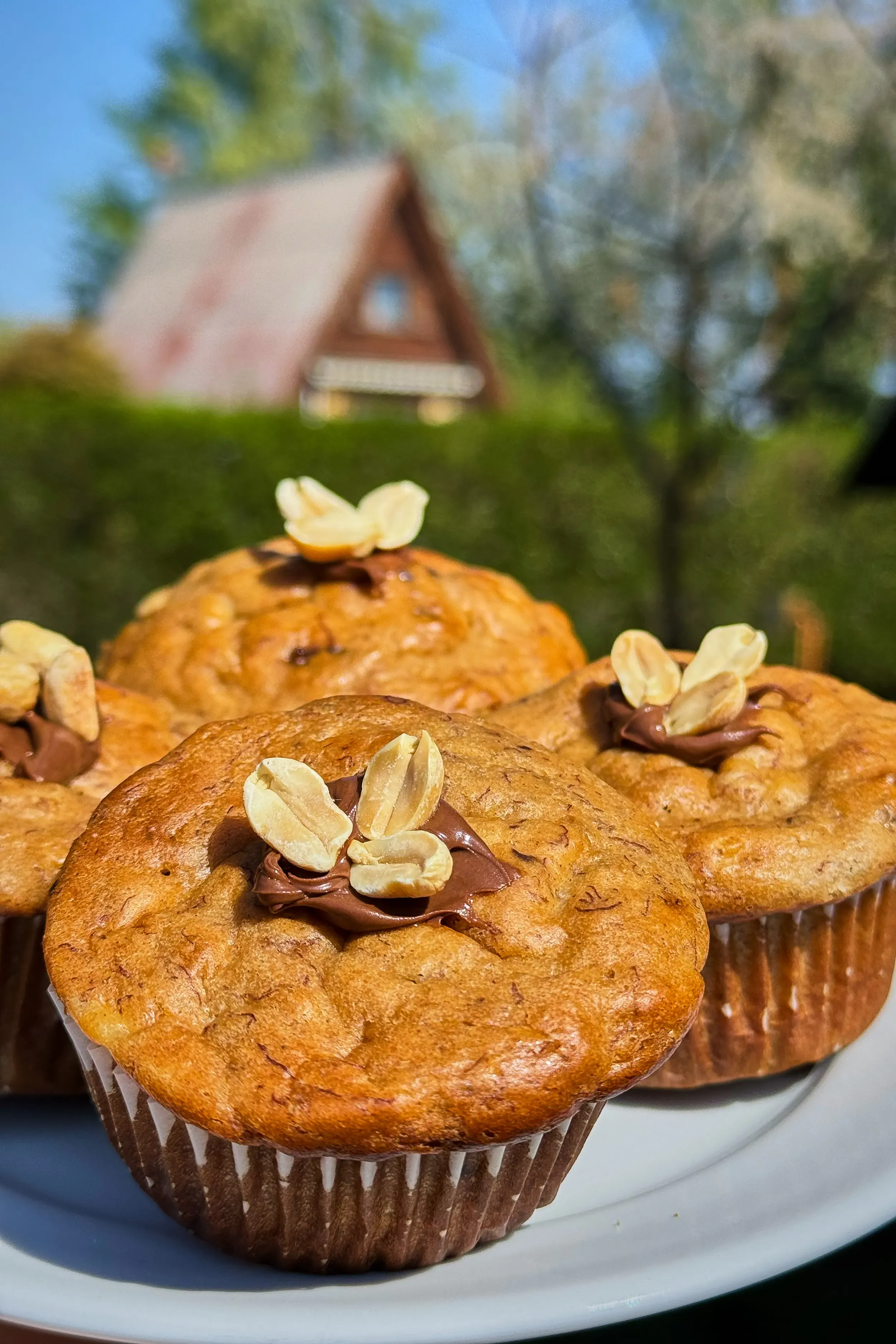banános-mogyoróvajas muffin