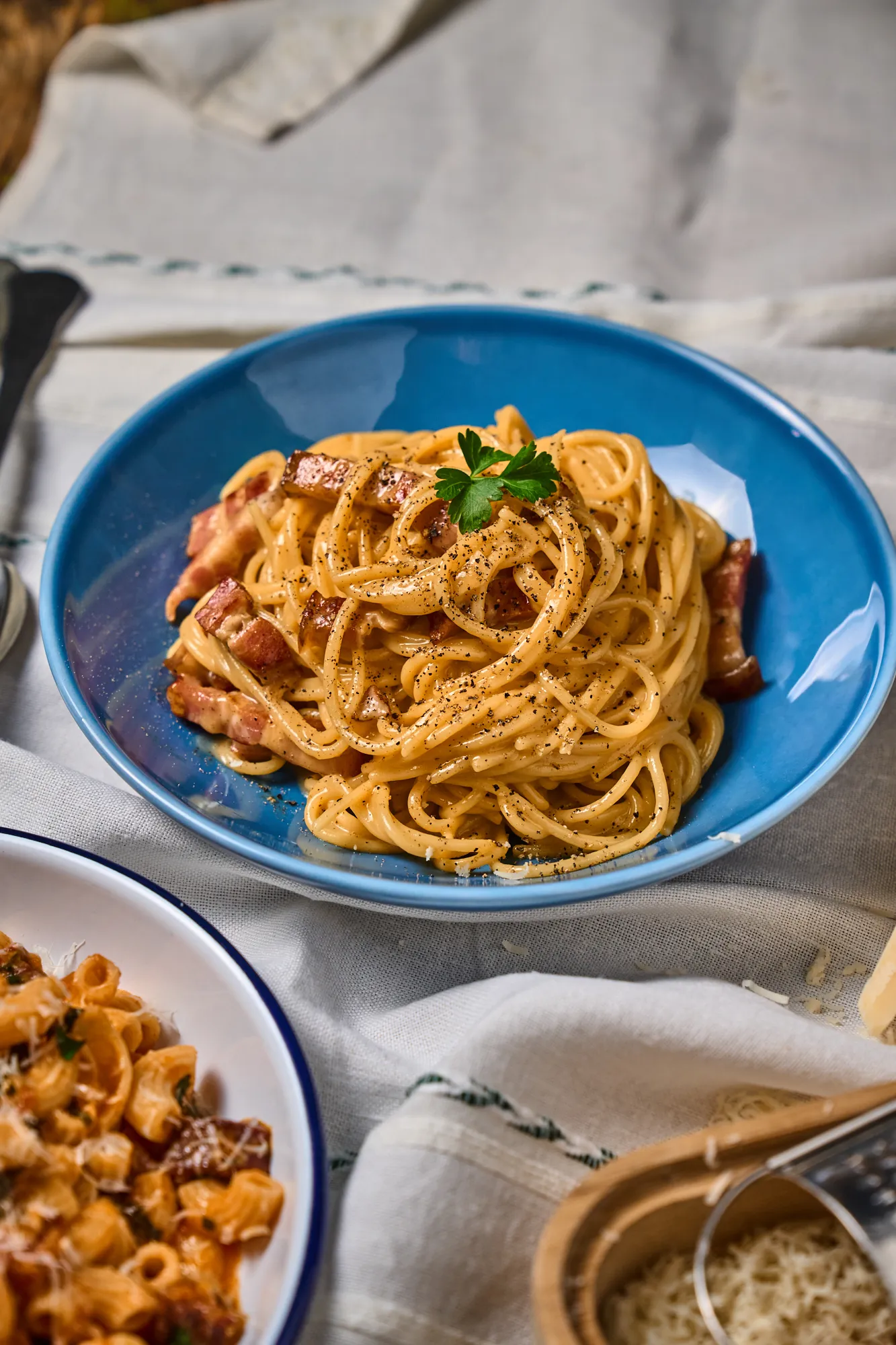 Kolozsvári szalonnás, fokhagymás carbonara