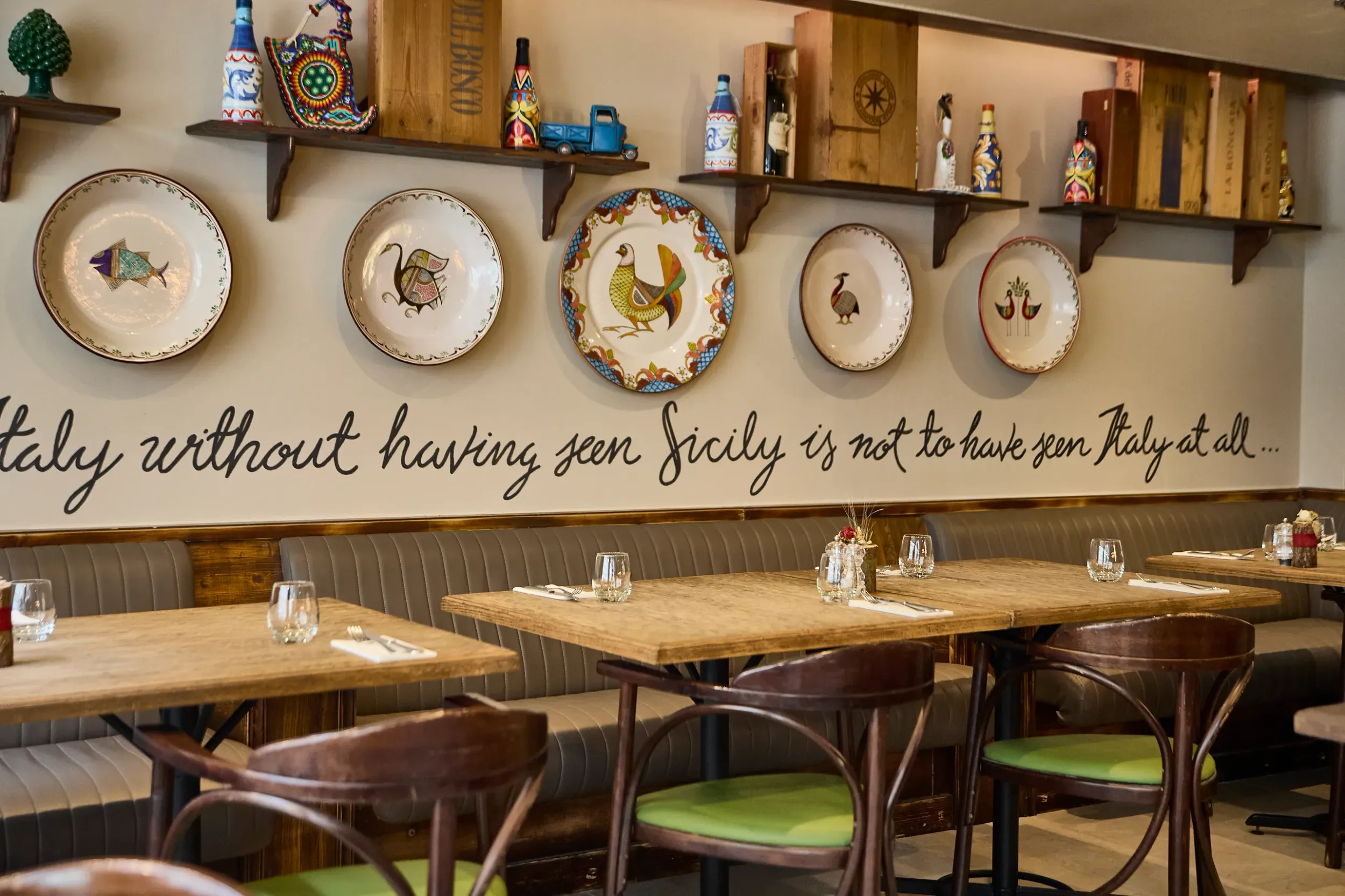 Trattoria la Coppola enteriőr