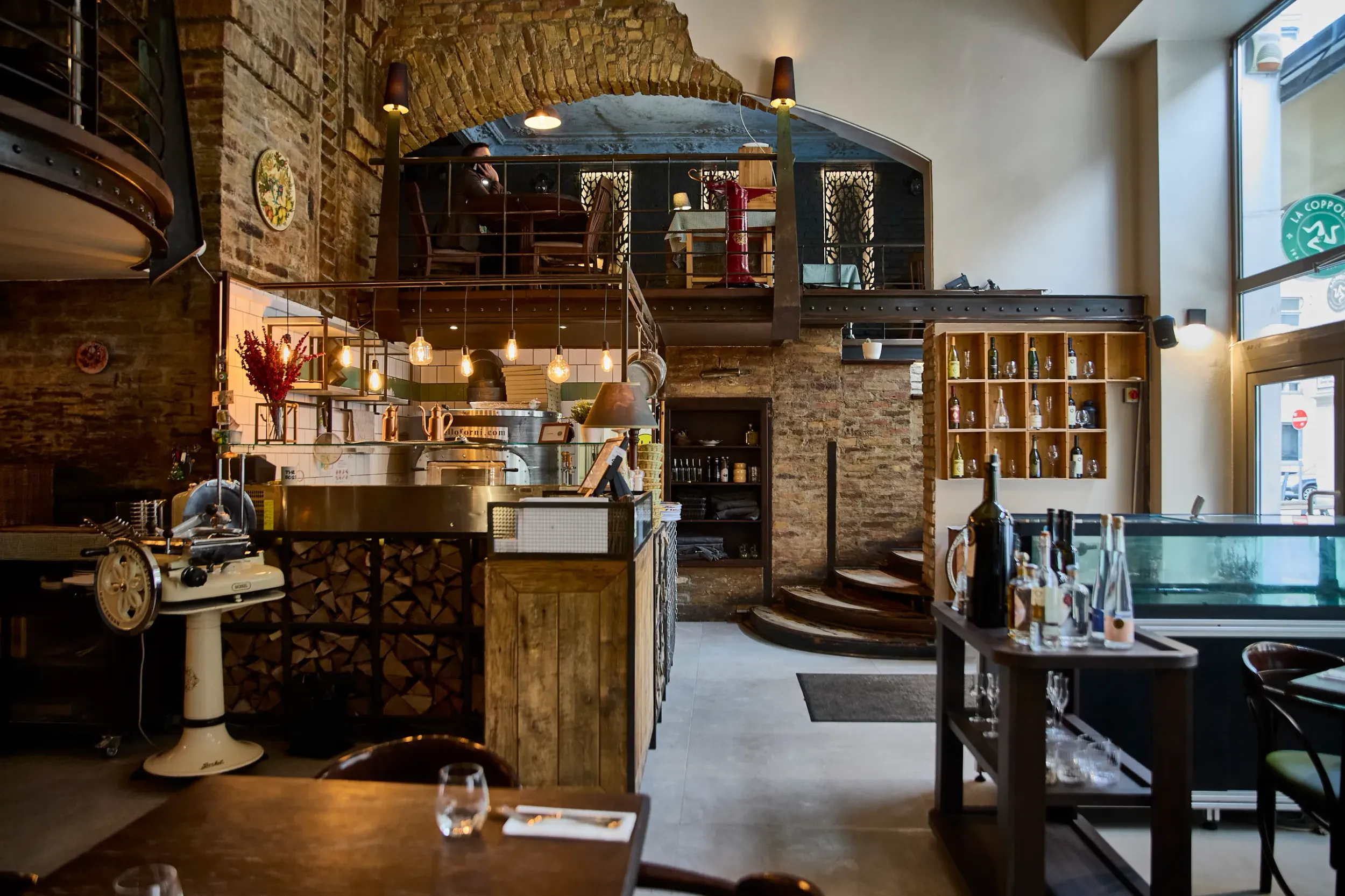 Trattoria la Coppola étterem belső