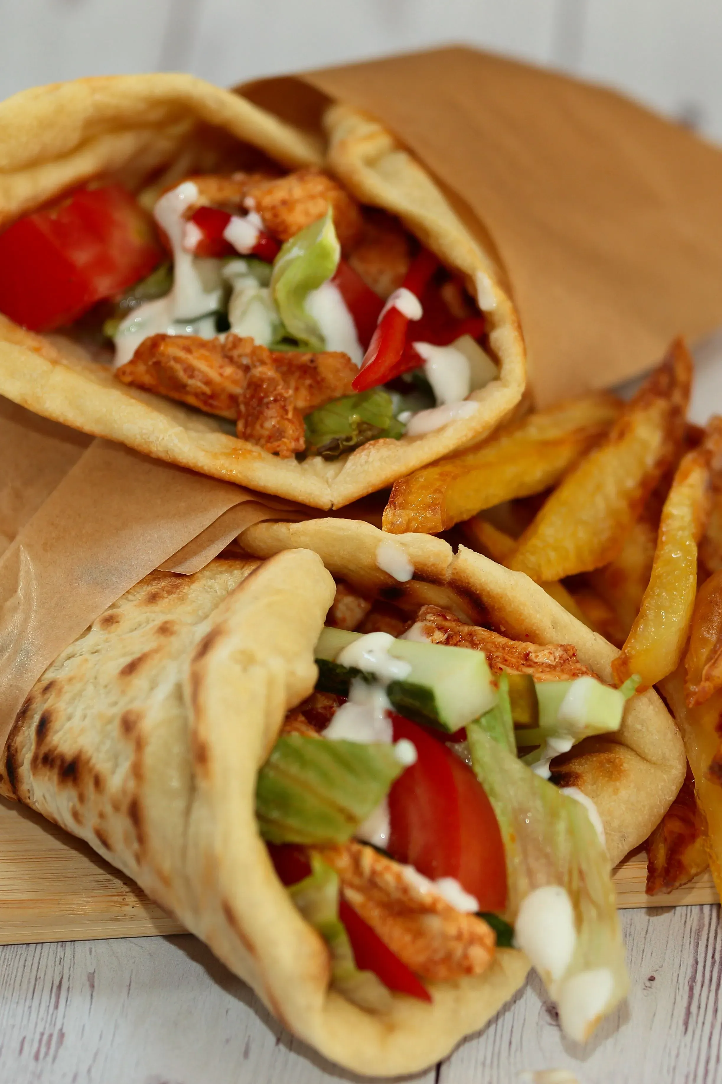 libanoni csirkés shawarma