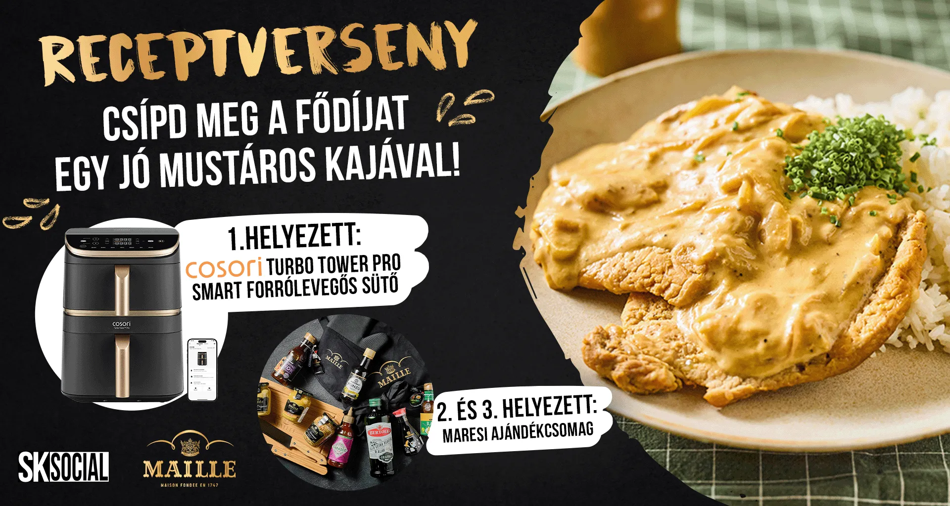 Megúszós mustáros kaják receptverseny
