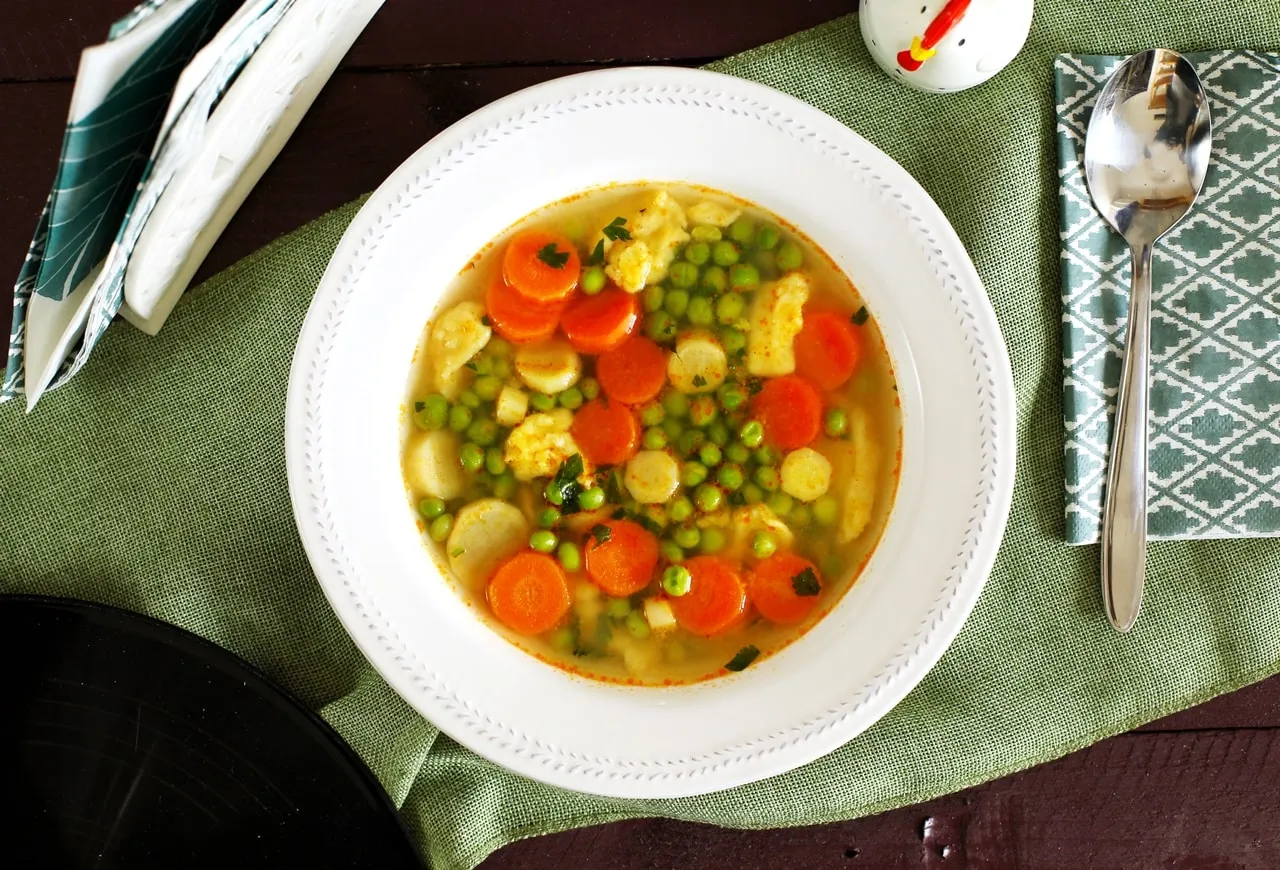 Anyu zöldborsólevese