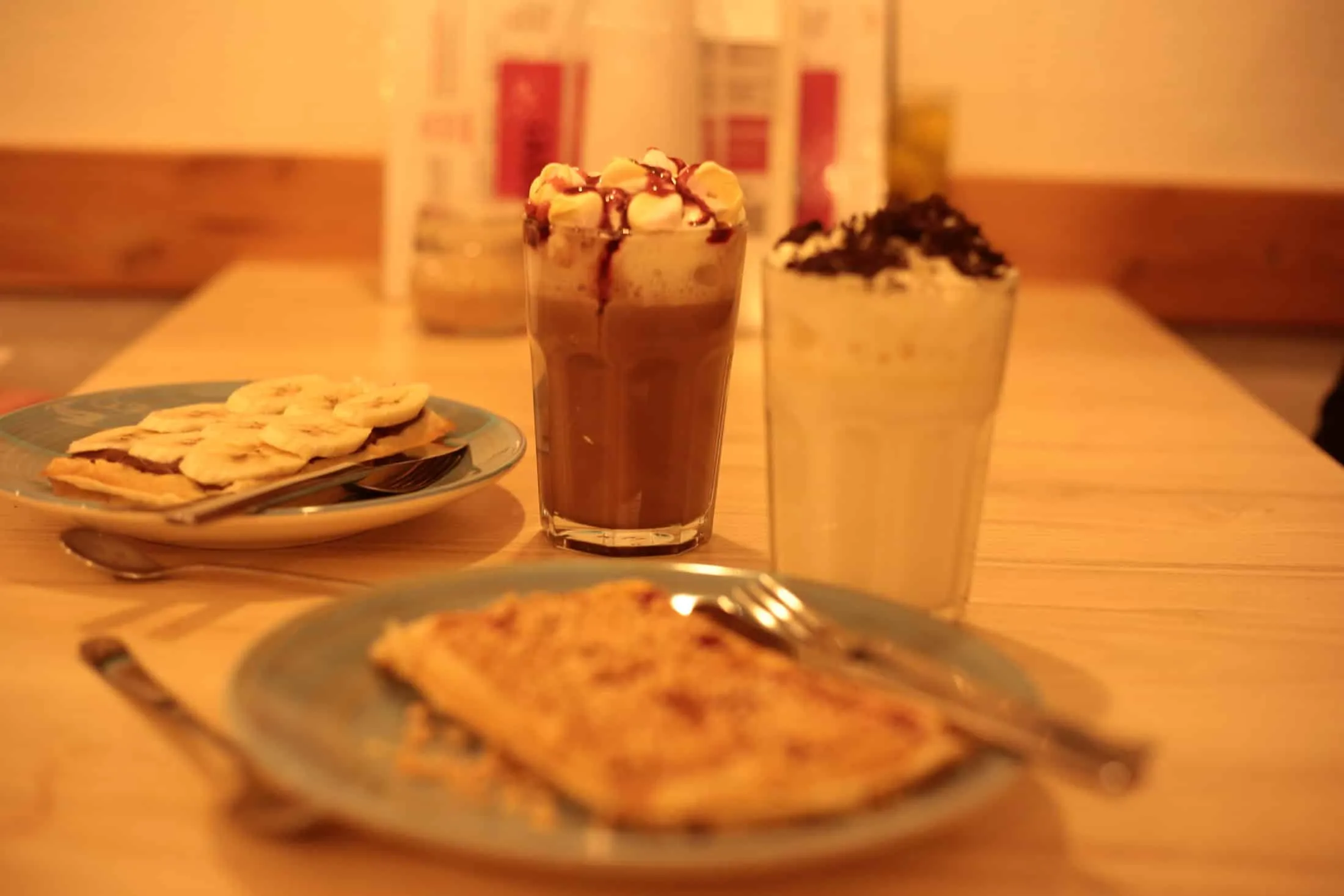 Ahoy Waffle, Chocolate & Lemonade