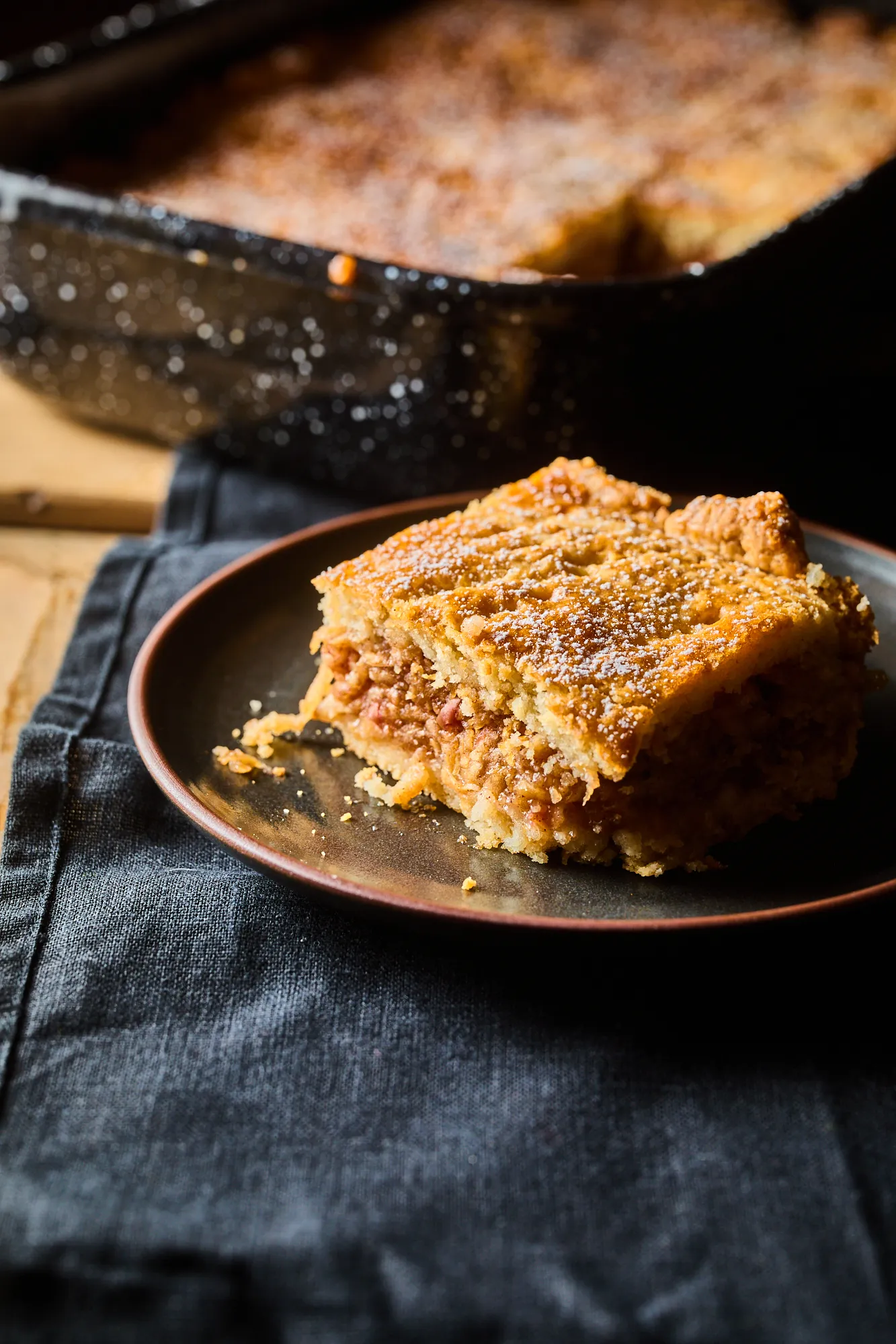 Almás pite zsírral 