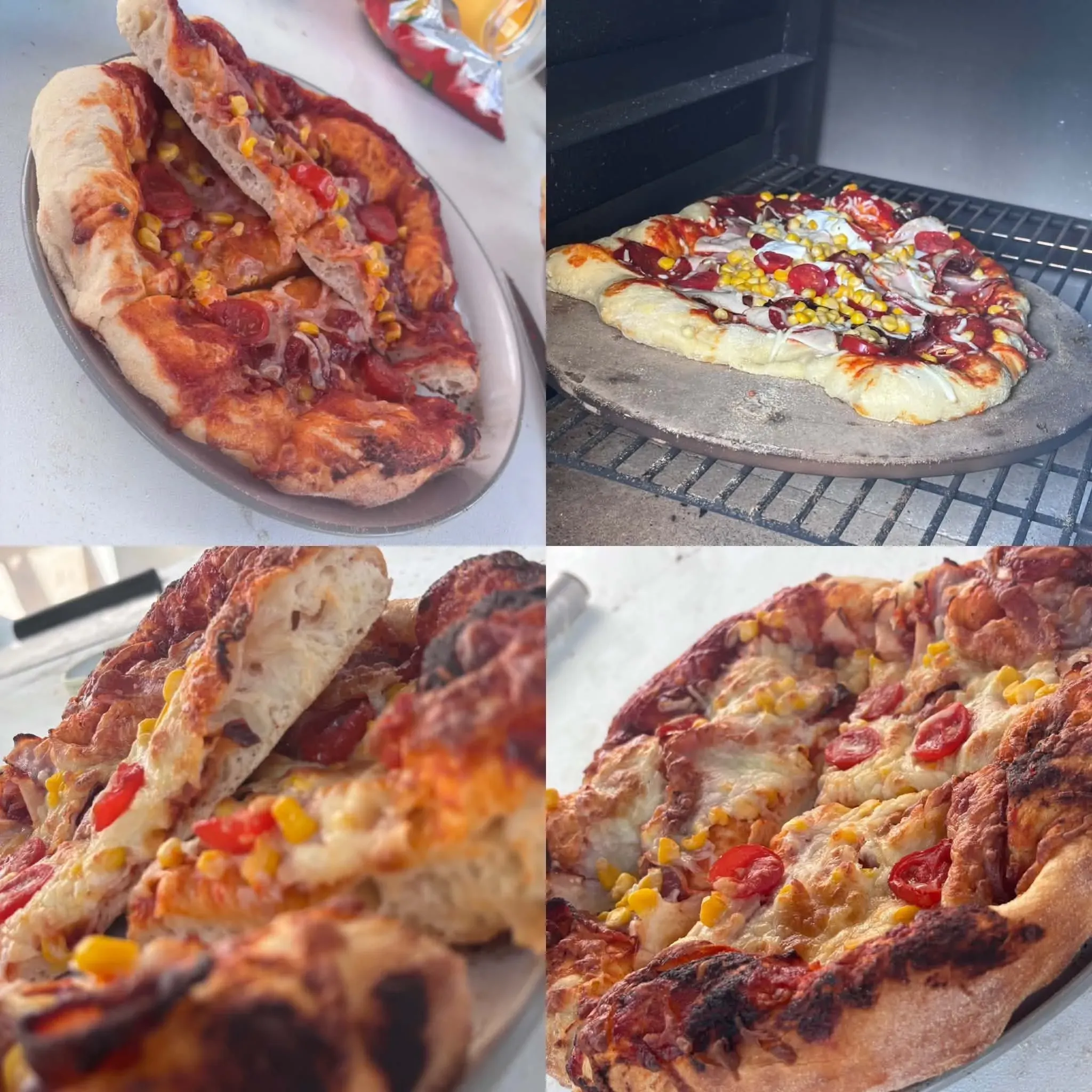 kemencés pizza
