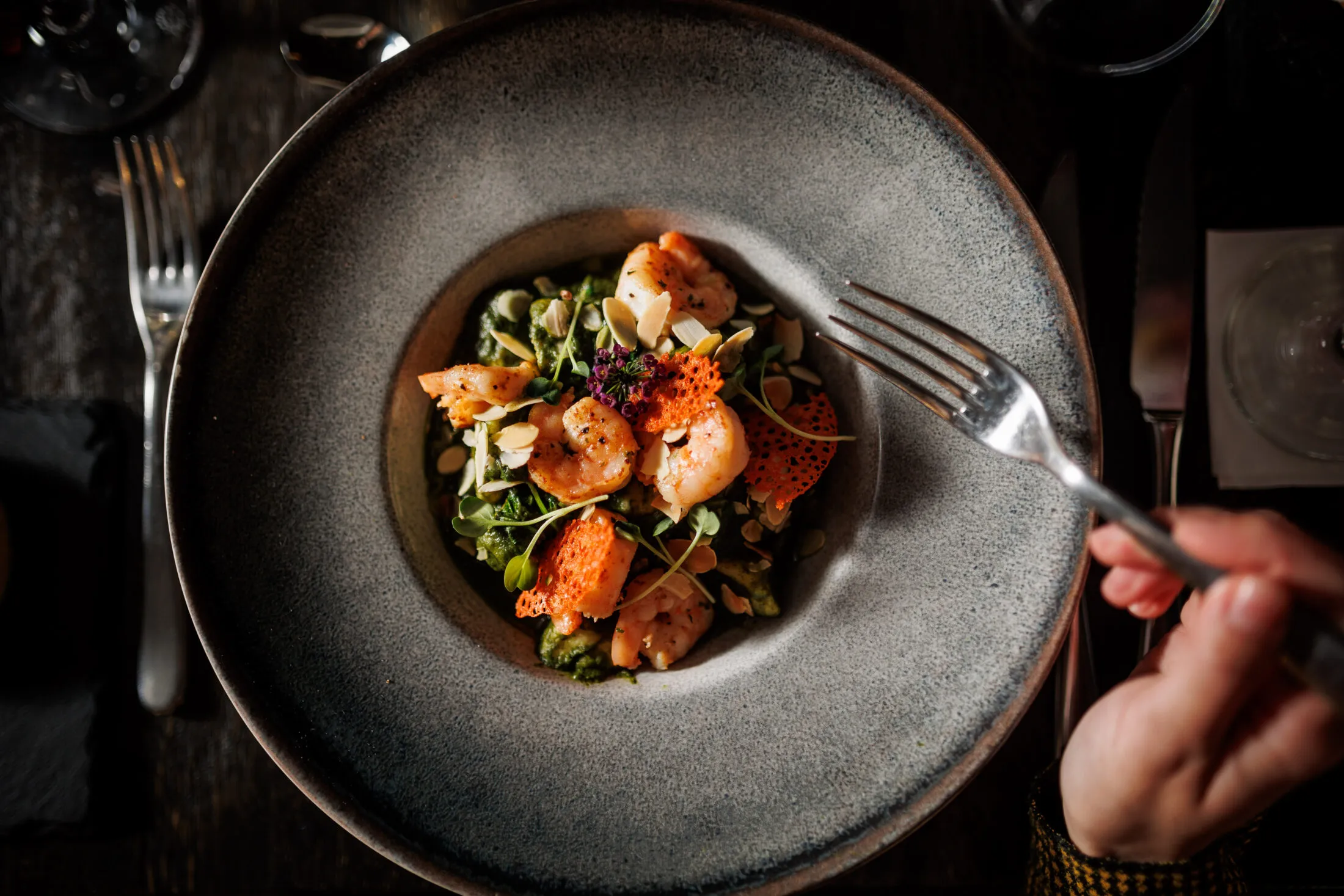 Azzari garnélás gnocchi