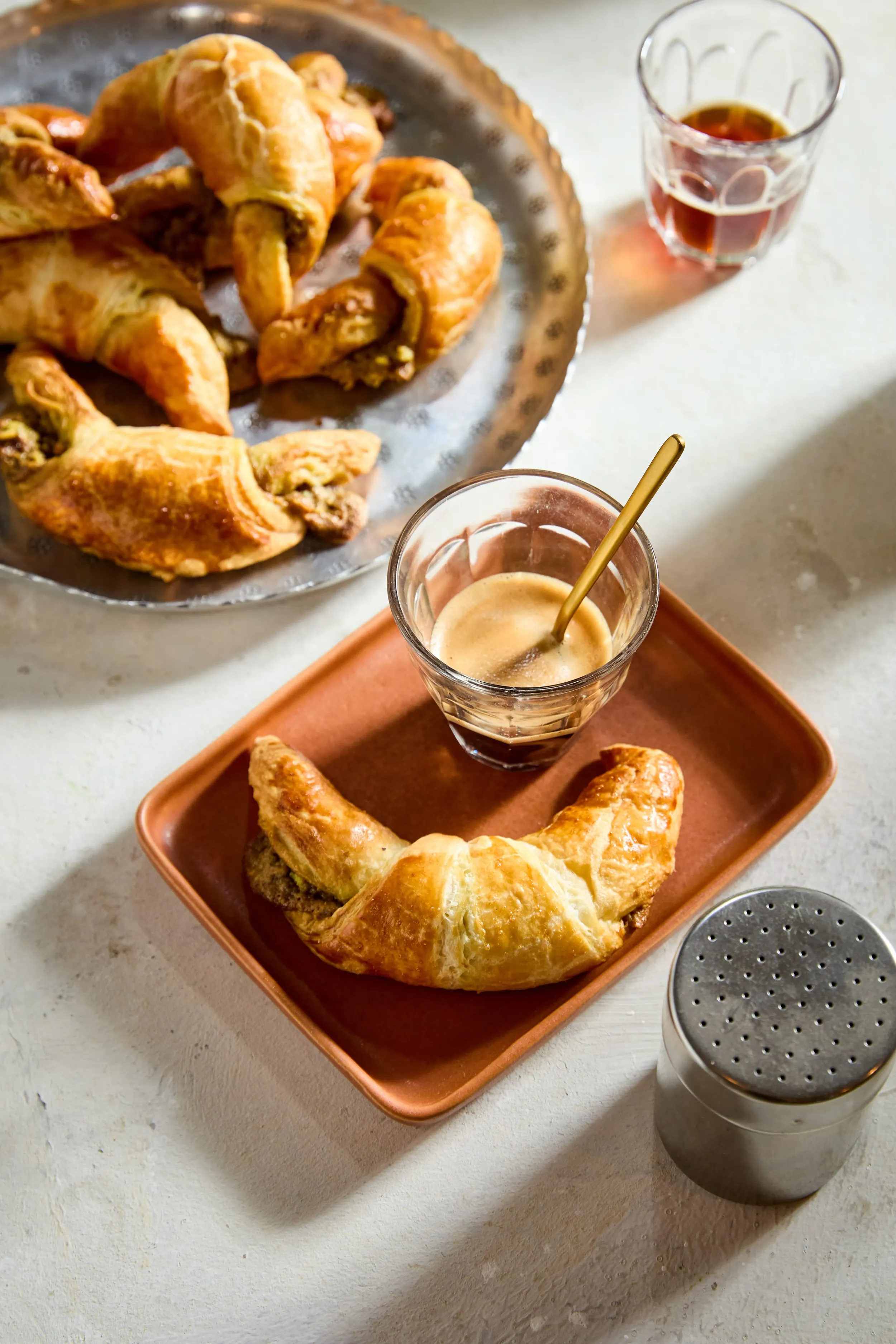 Bolti tésztás pisztáciás croissant 