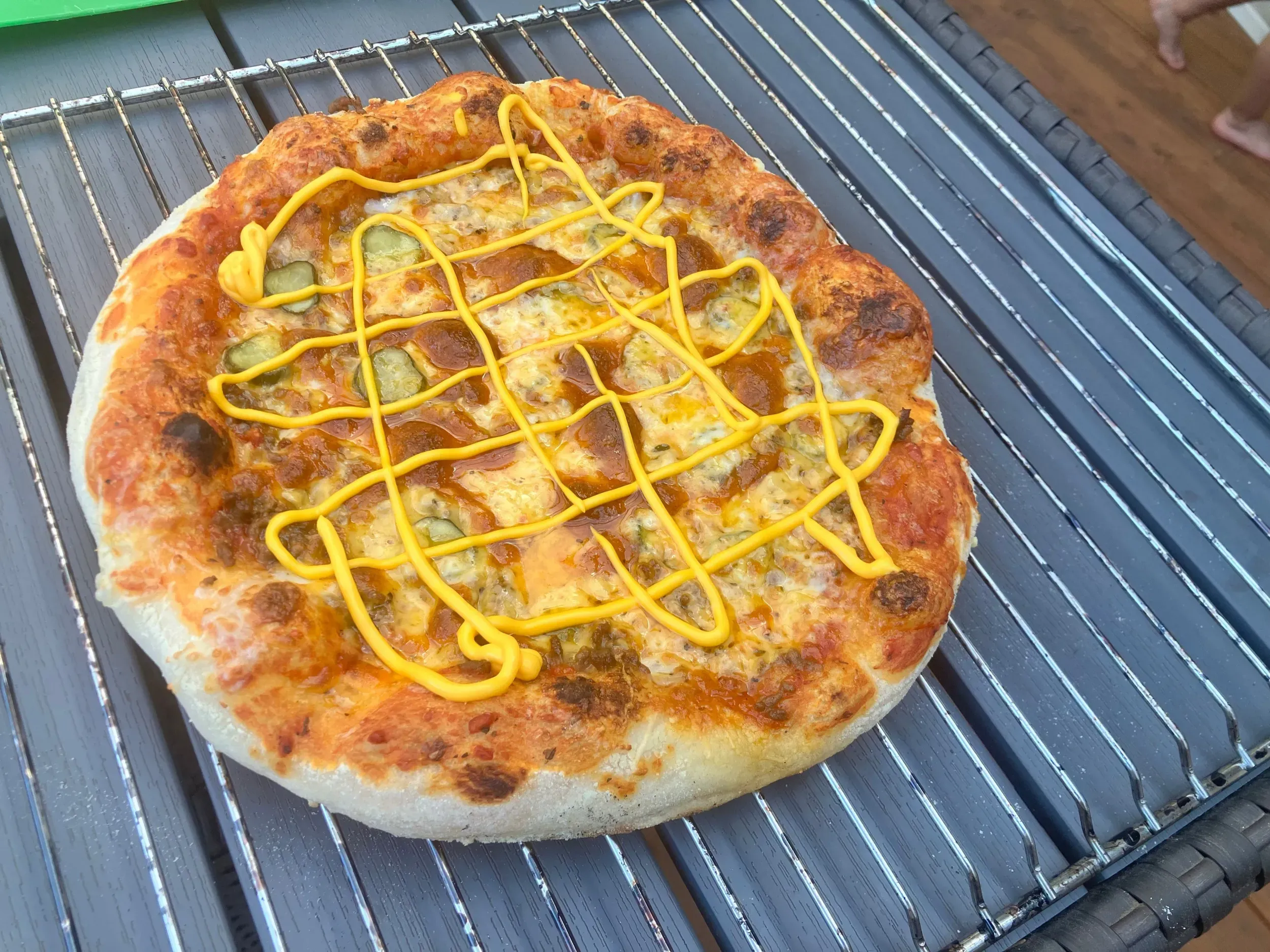 cheddar di Manzo pizza