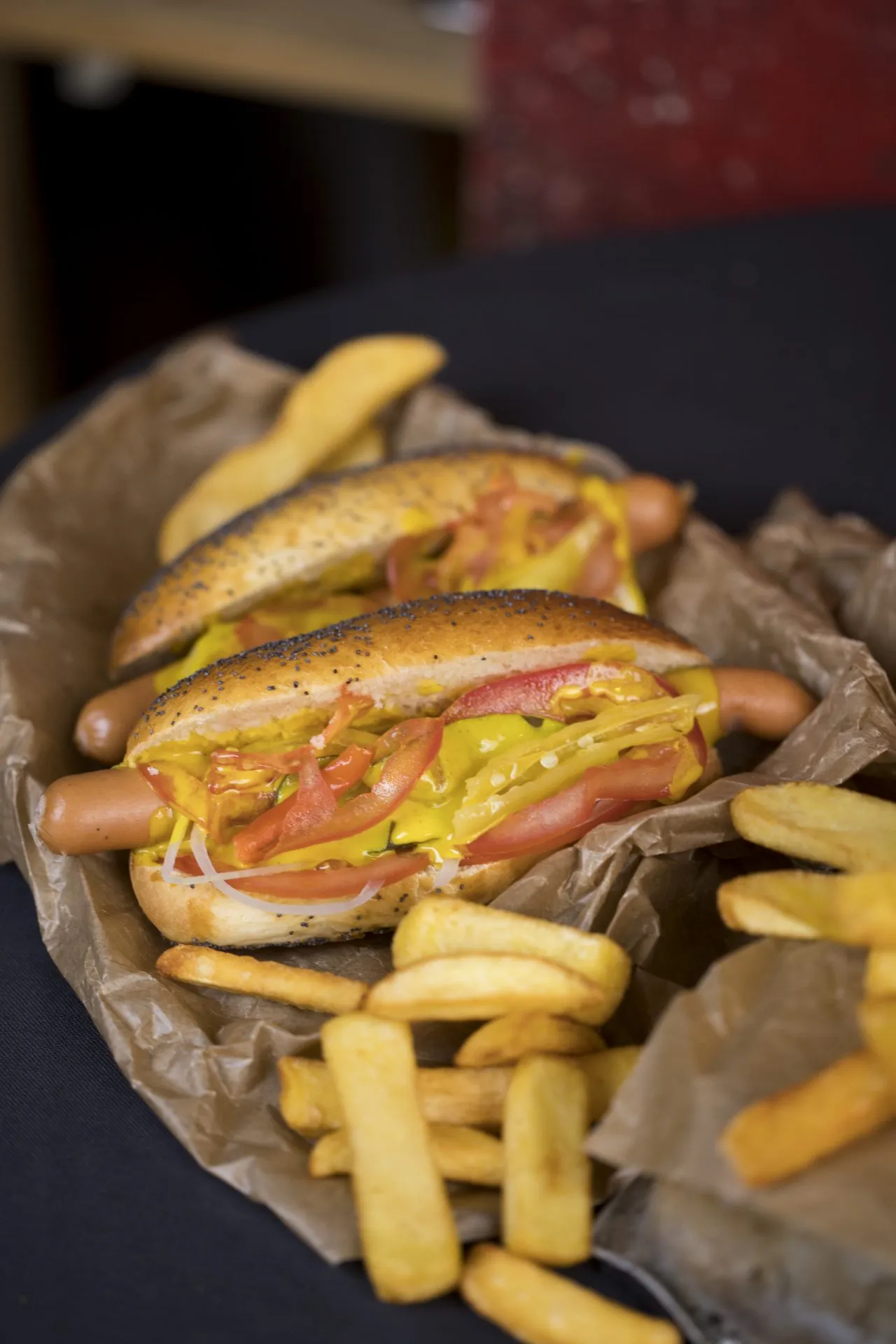 hot dog street food kaják