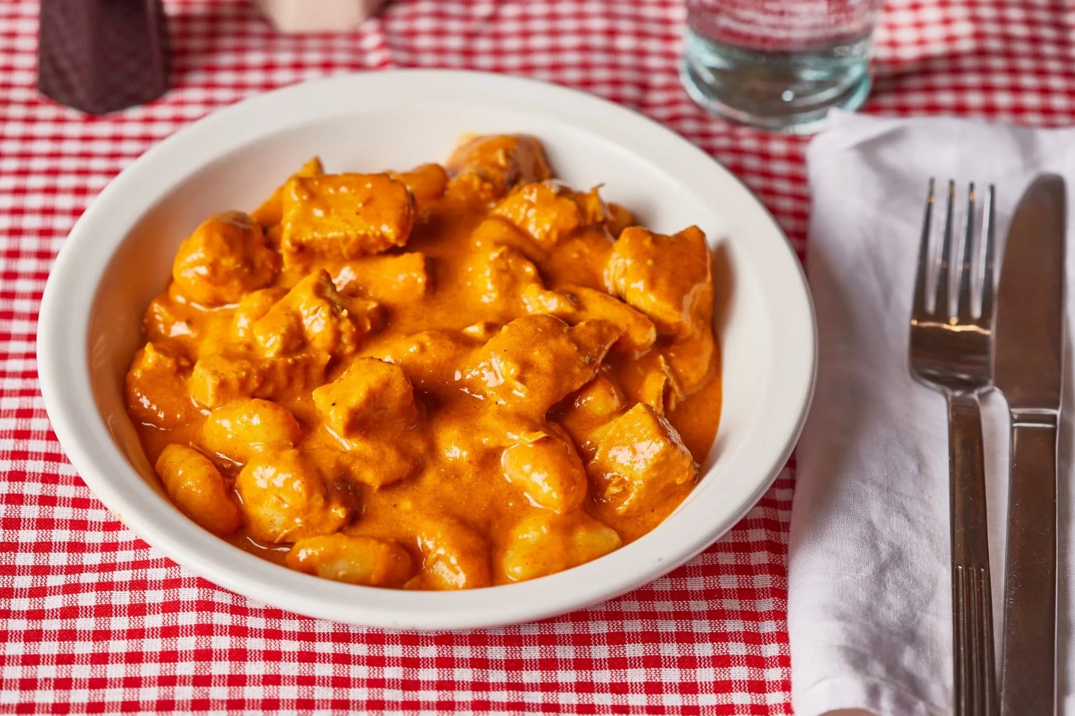 csirkepaprikás gnocchi