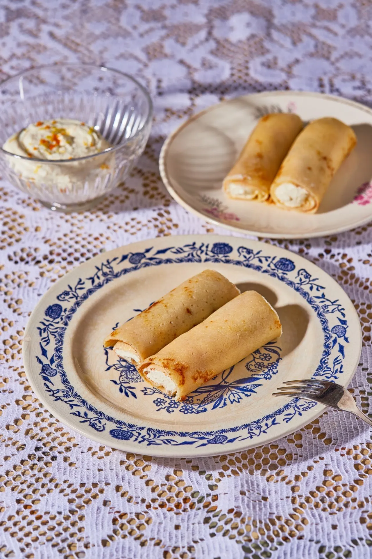 cukormentes túrós palacsinta