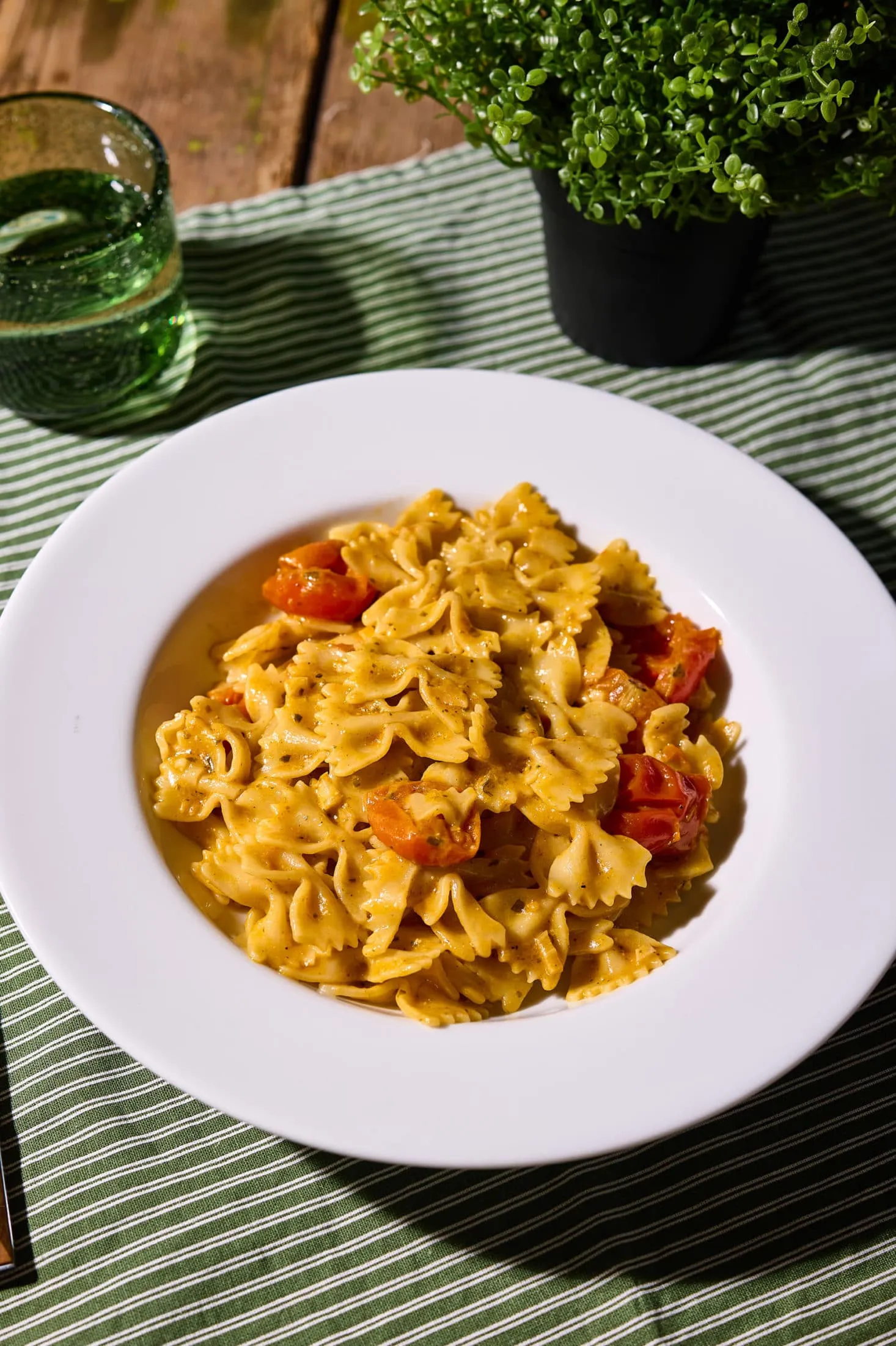 paradicsomos farfalle