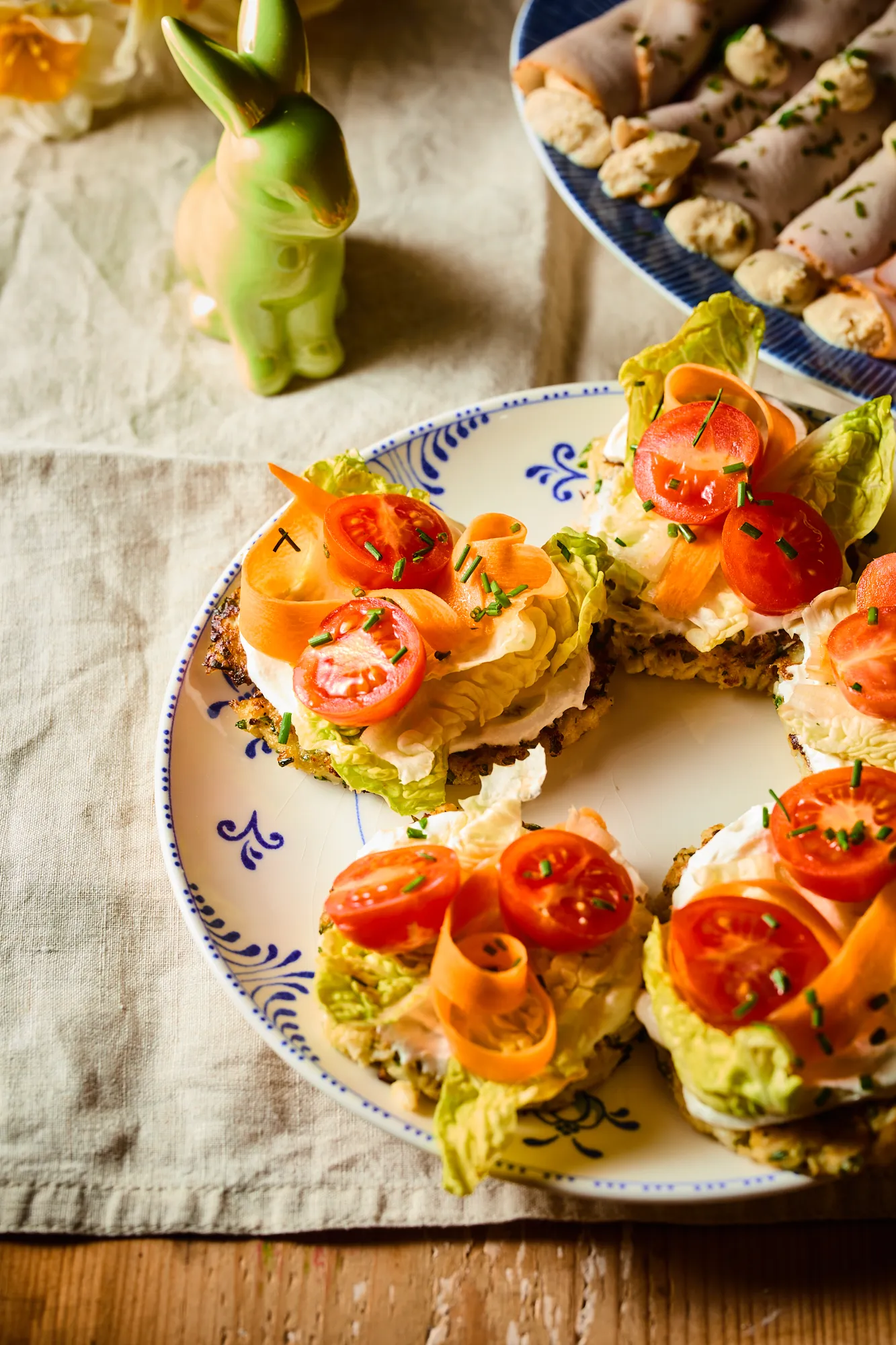 Tejfölös karfioltócsni-falatok