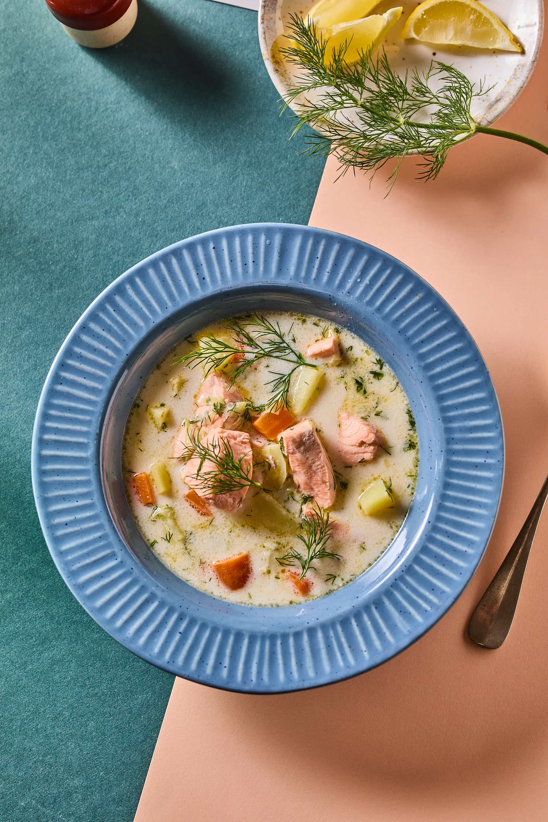 Finn halászlé kaporral és citrommal