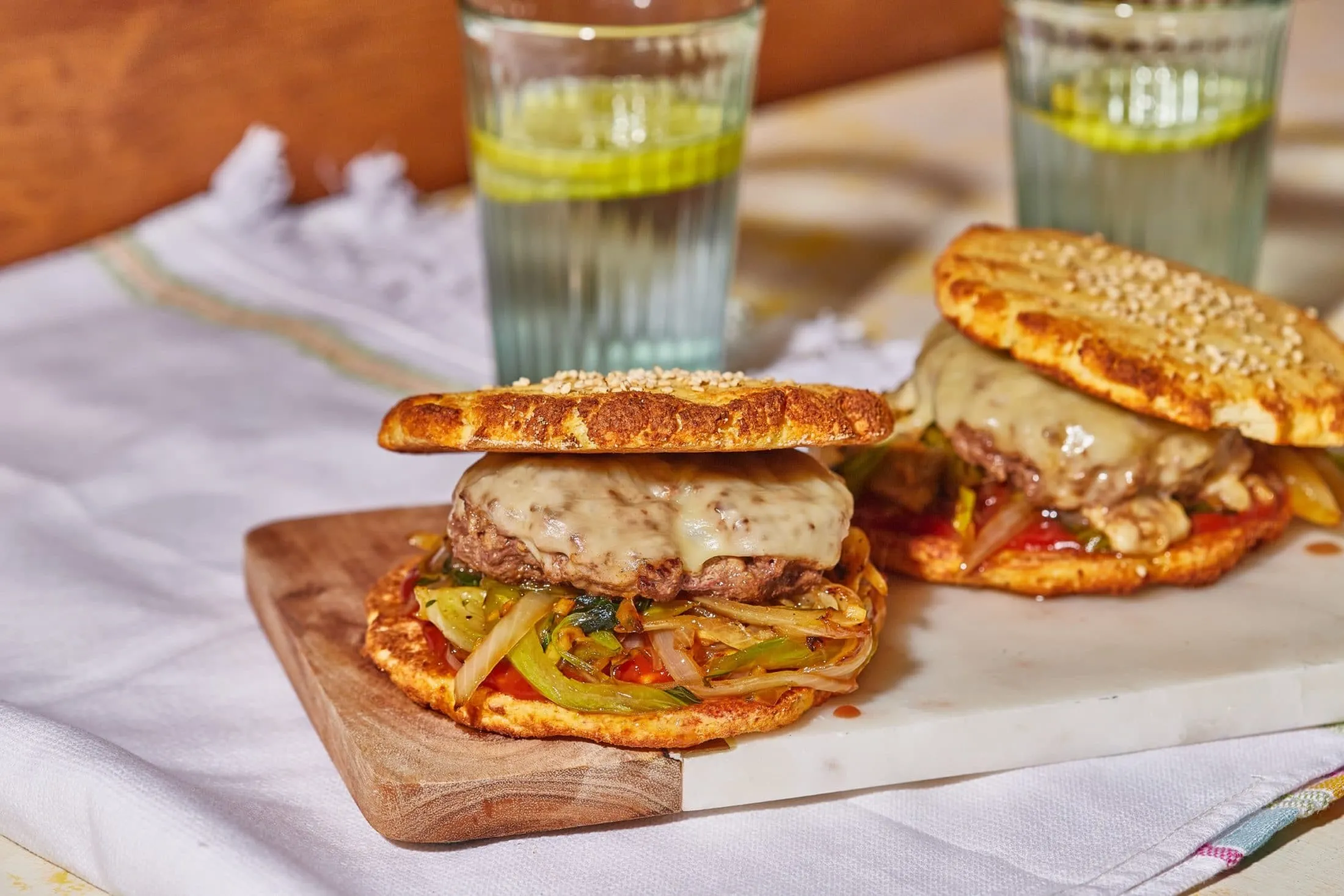 Fitt ázsiai hamburger