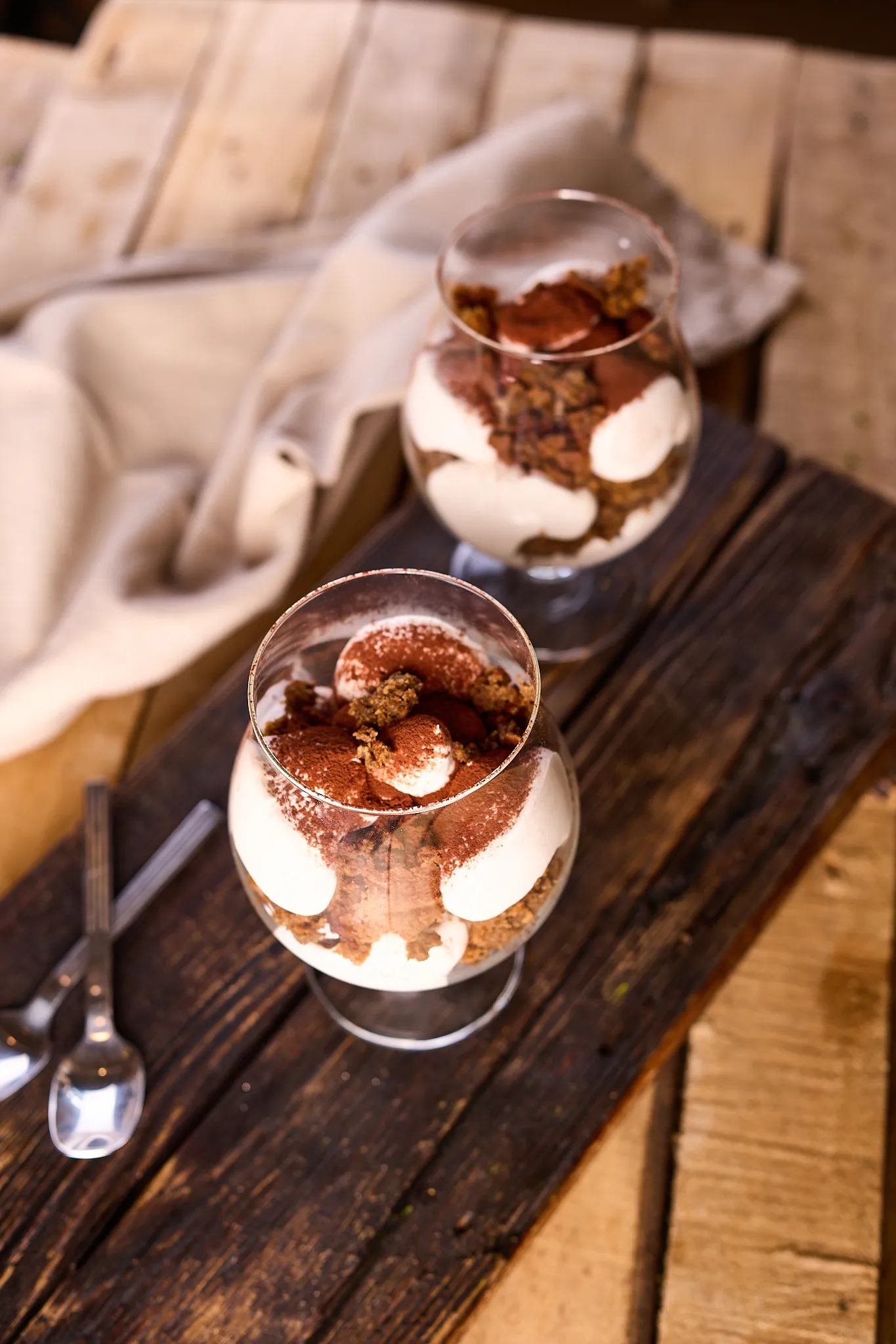 fitt tiramisu-pohárkrém