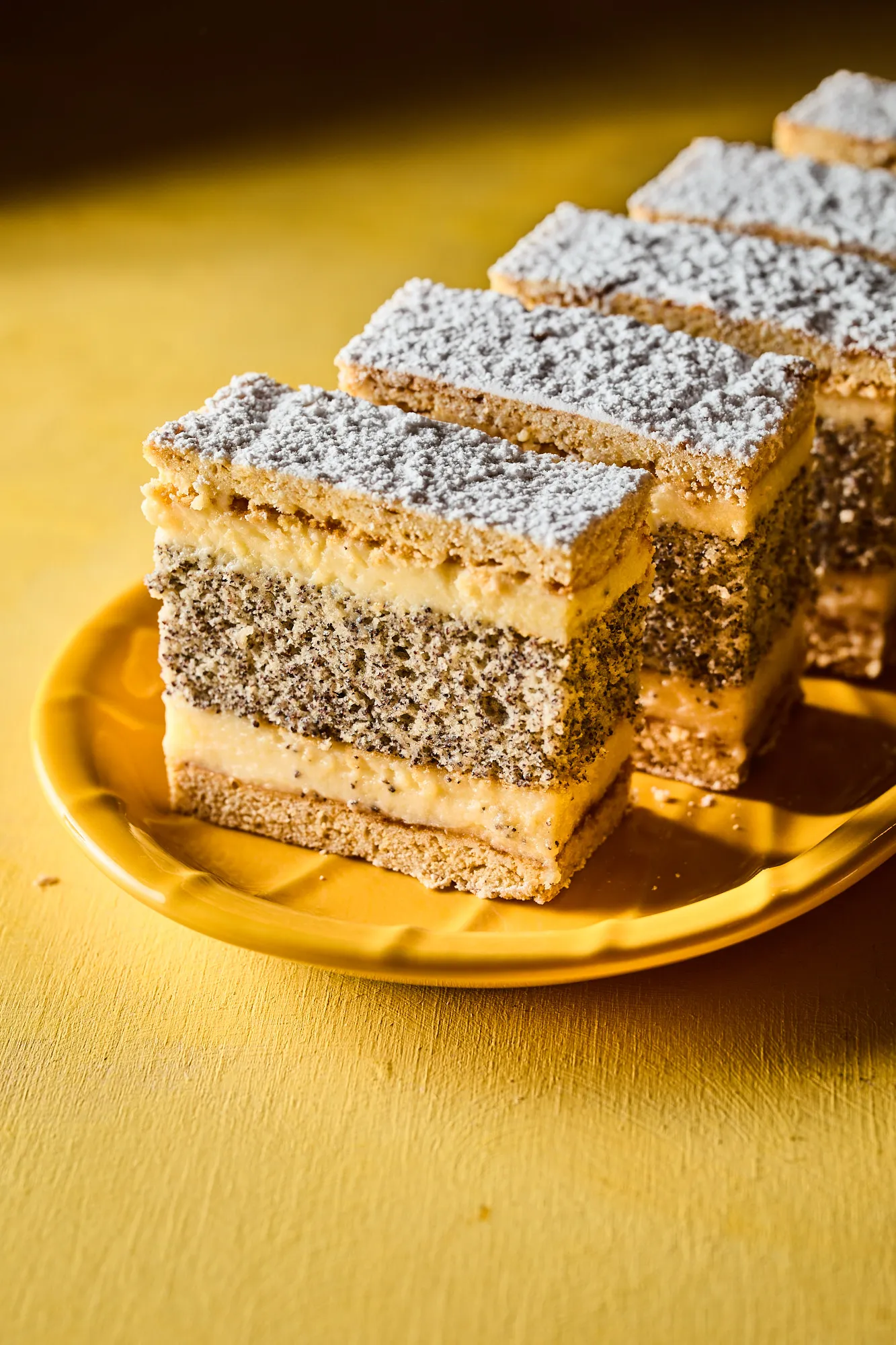 Francia mákos krémes