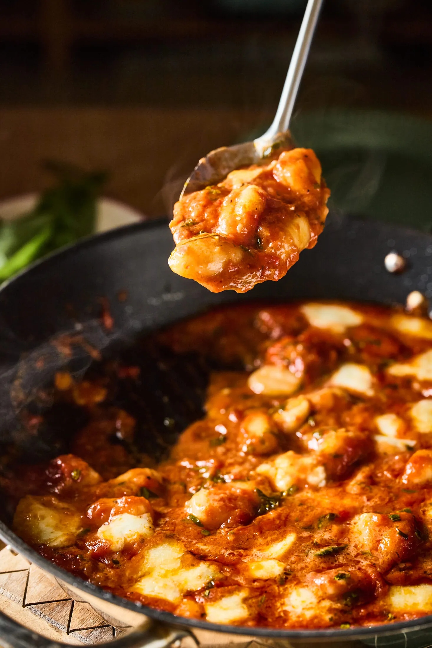 Gnocchi sorrentina recept mozzarellával