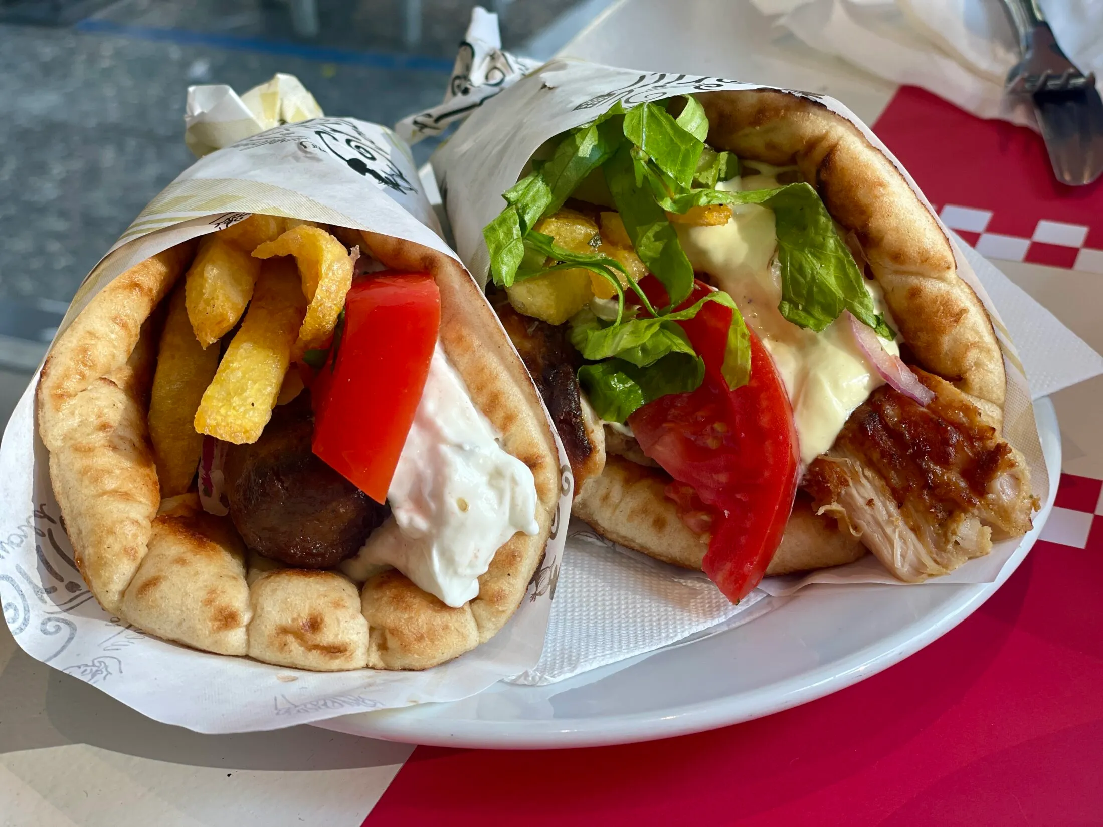 Athénban néztük meg, hogy milyen az eredeti görög gyros