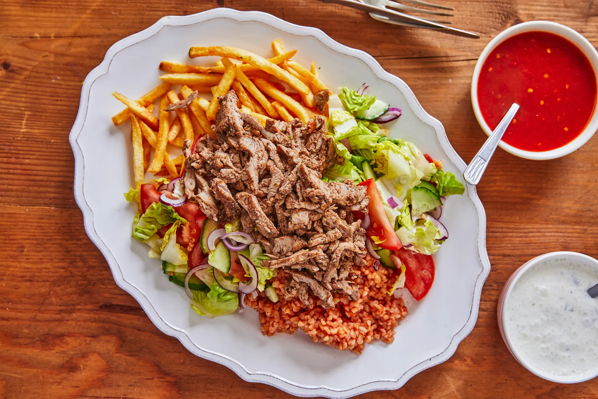 Gyros tál