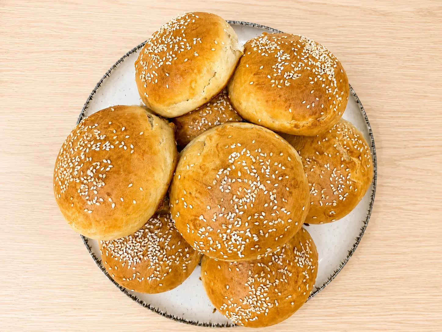 hamburgerzsemle házilag