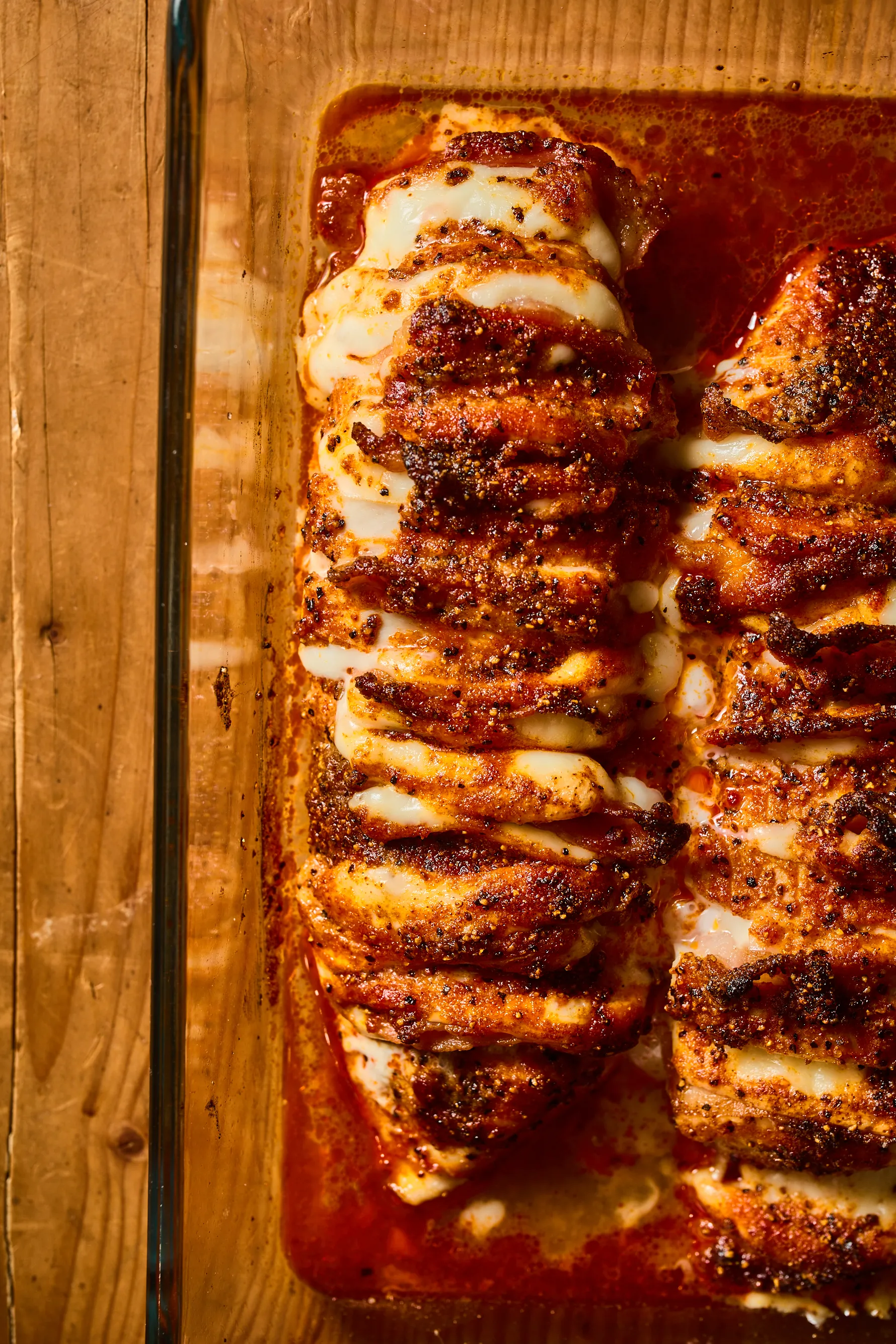 Hasselback csirkemell 