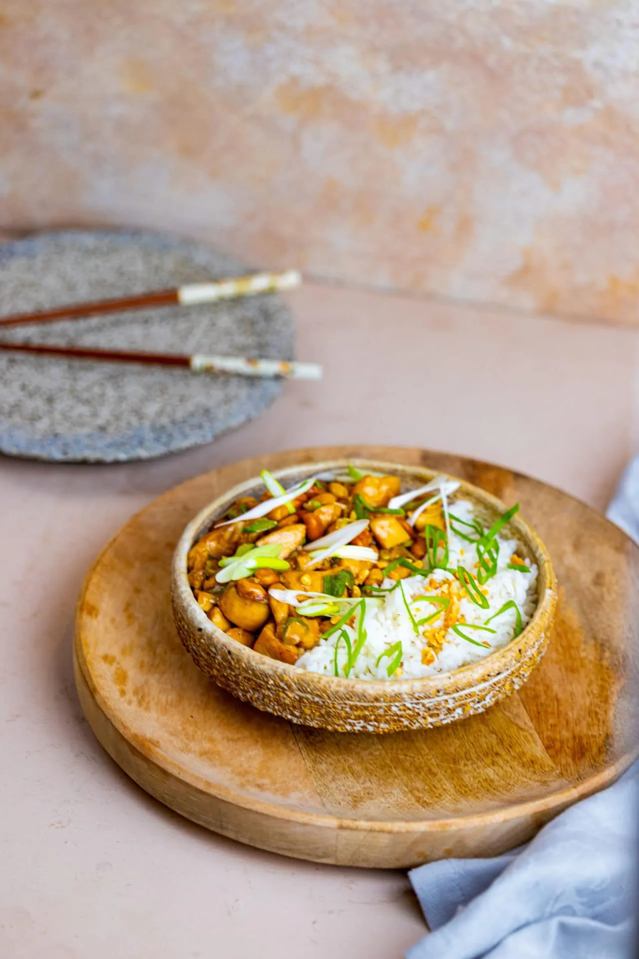 kung pao csirke gluténmentesen