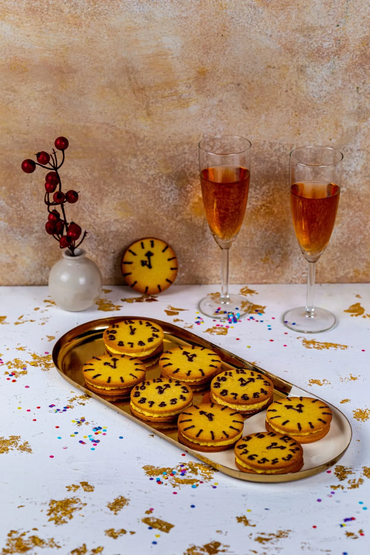 Pezsgőkrémes linzer