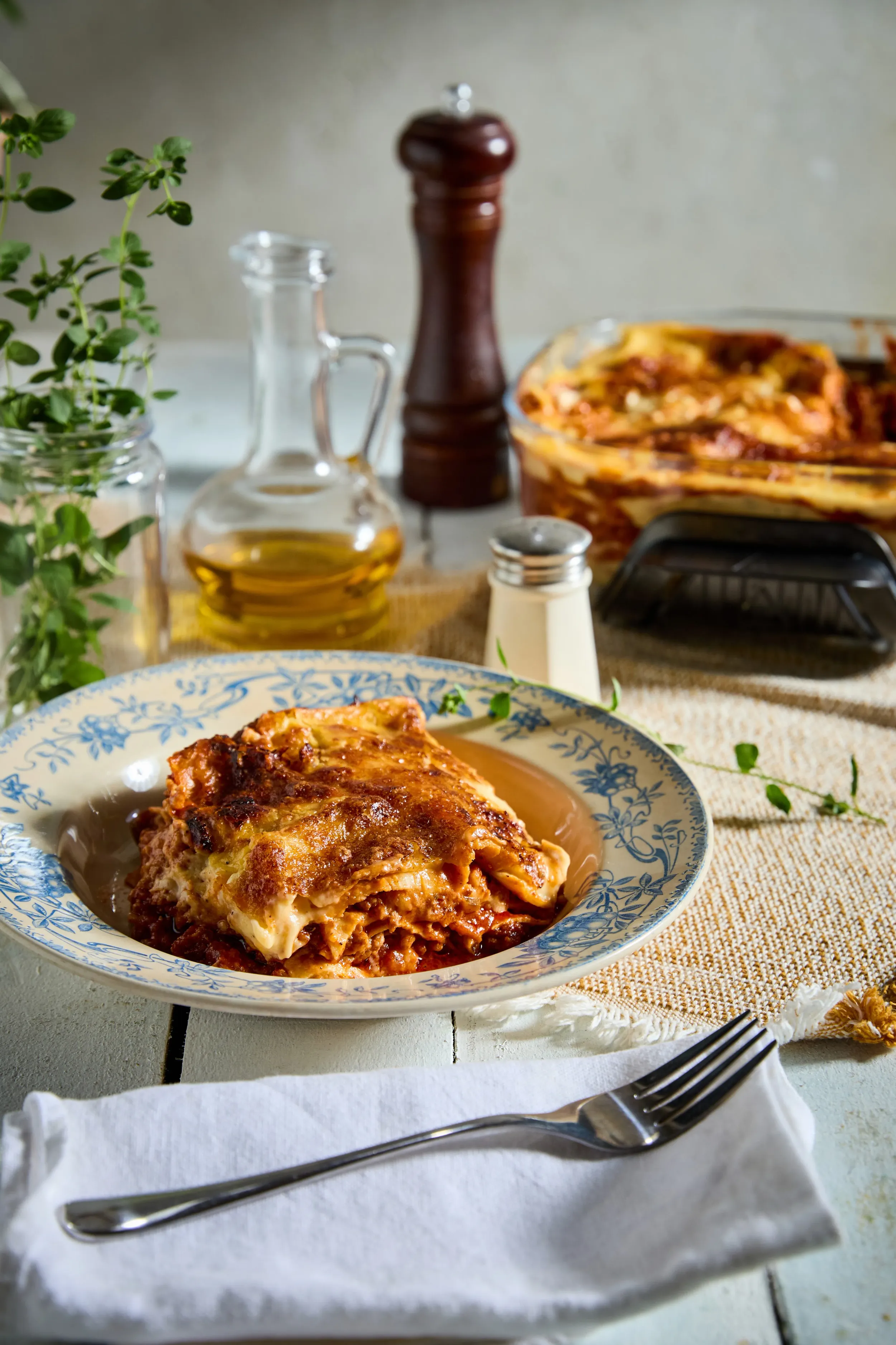 Jalapenós-baconös lasagne