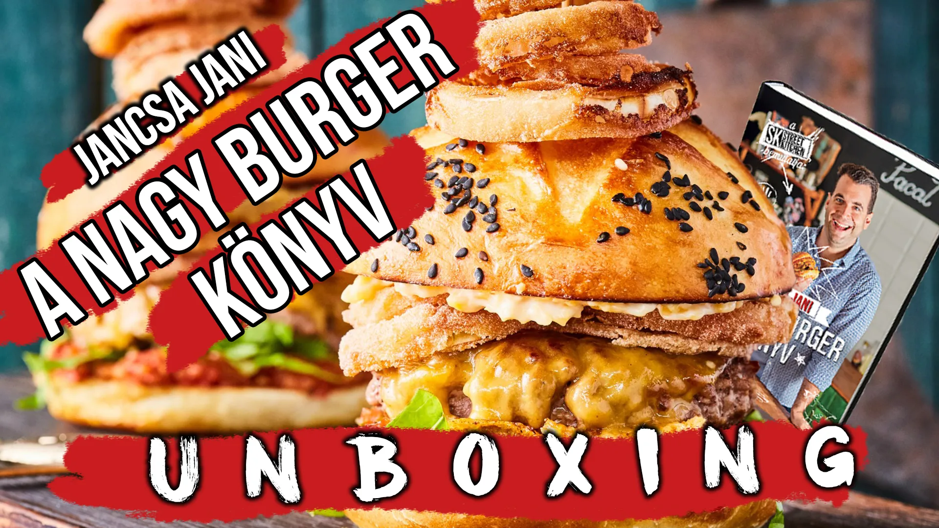 A Nagy Burger Könyv UNBOXING!