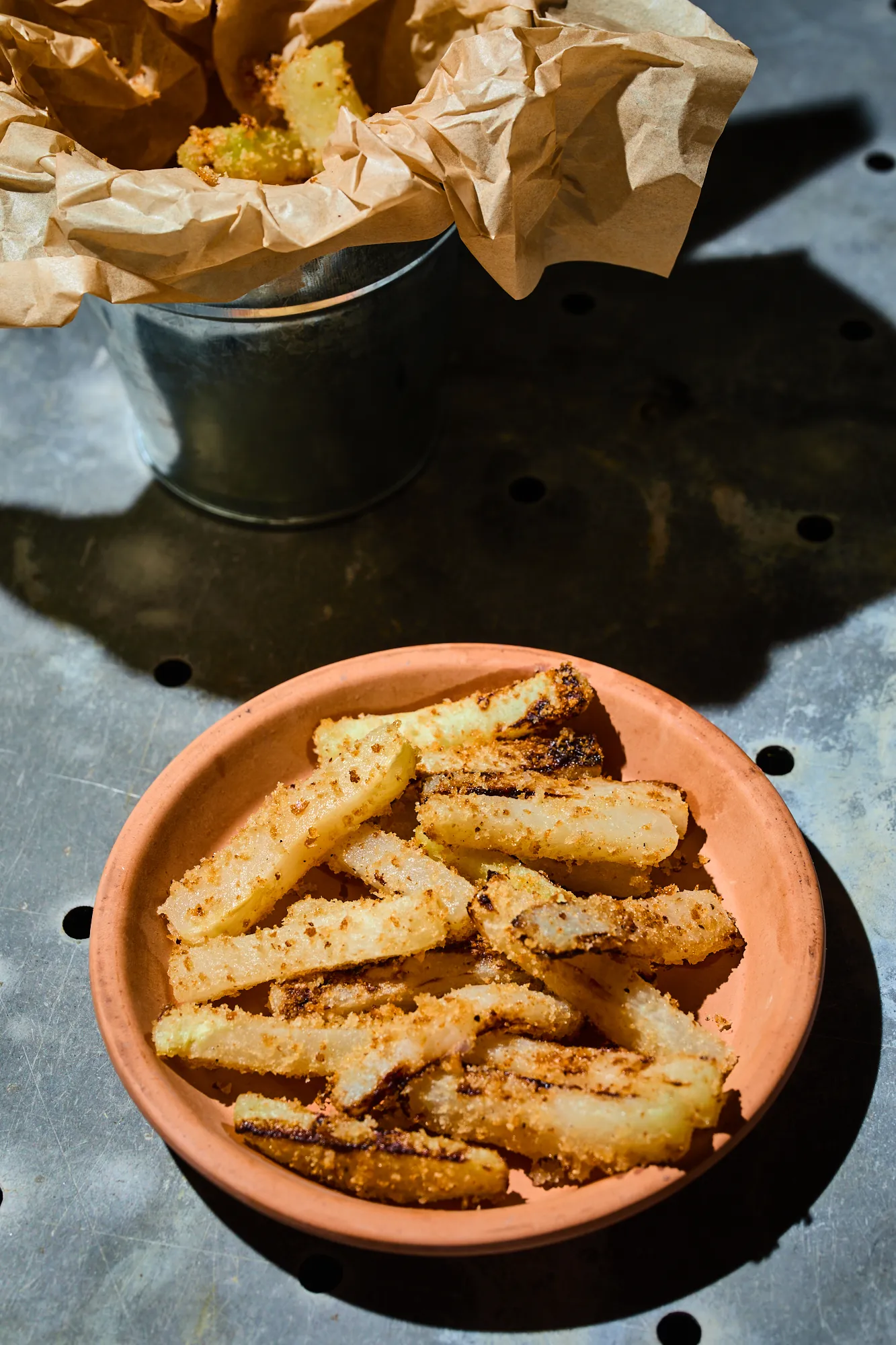 Karalábéhasáb air fryerben