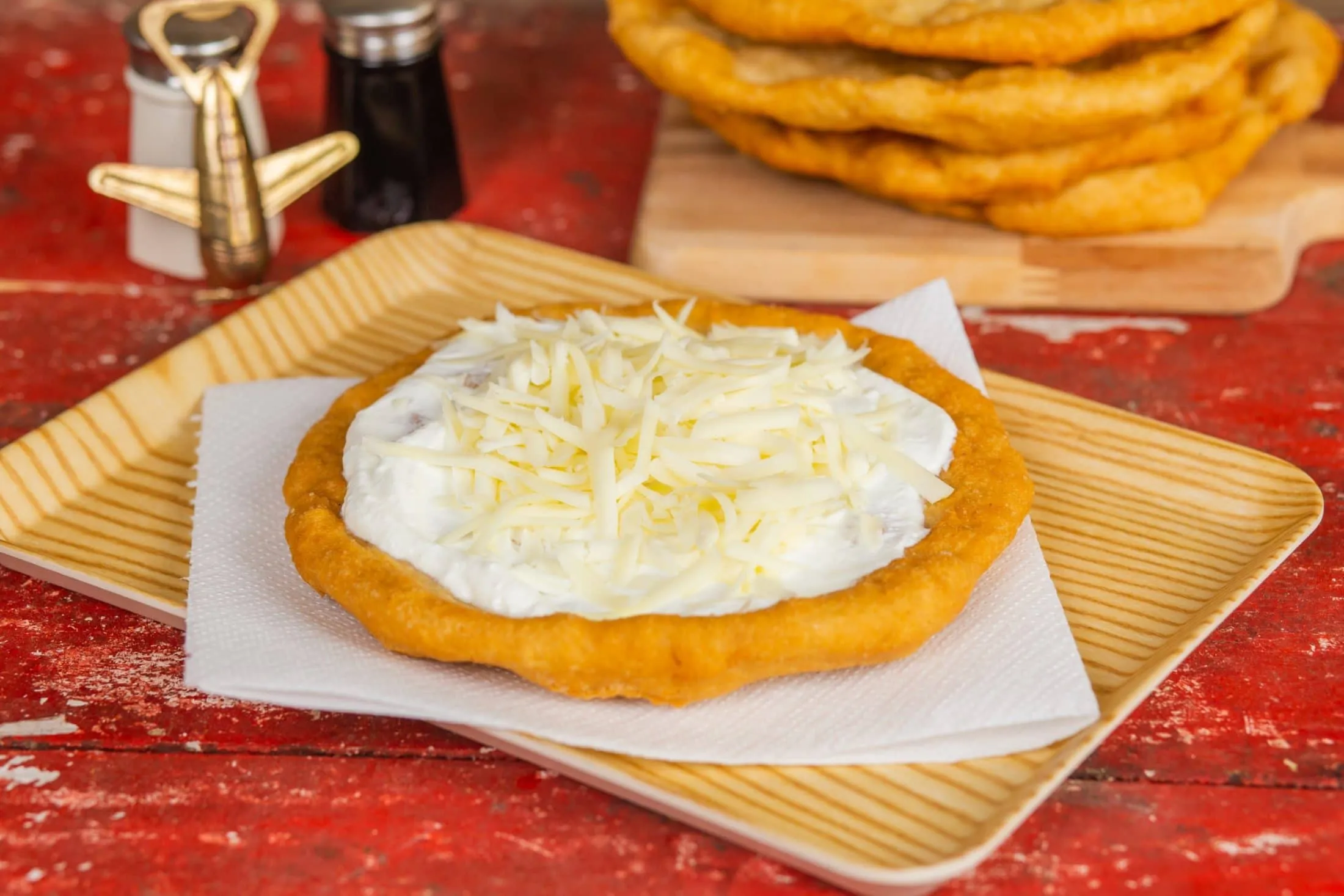 Klasszik lángos