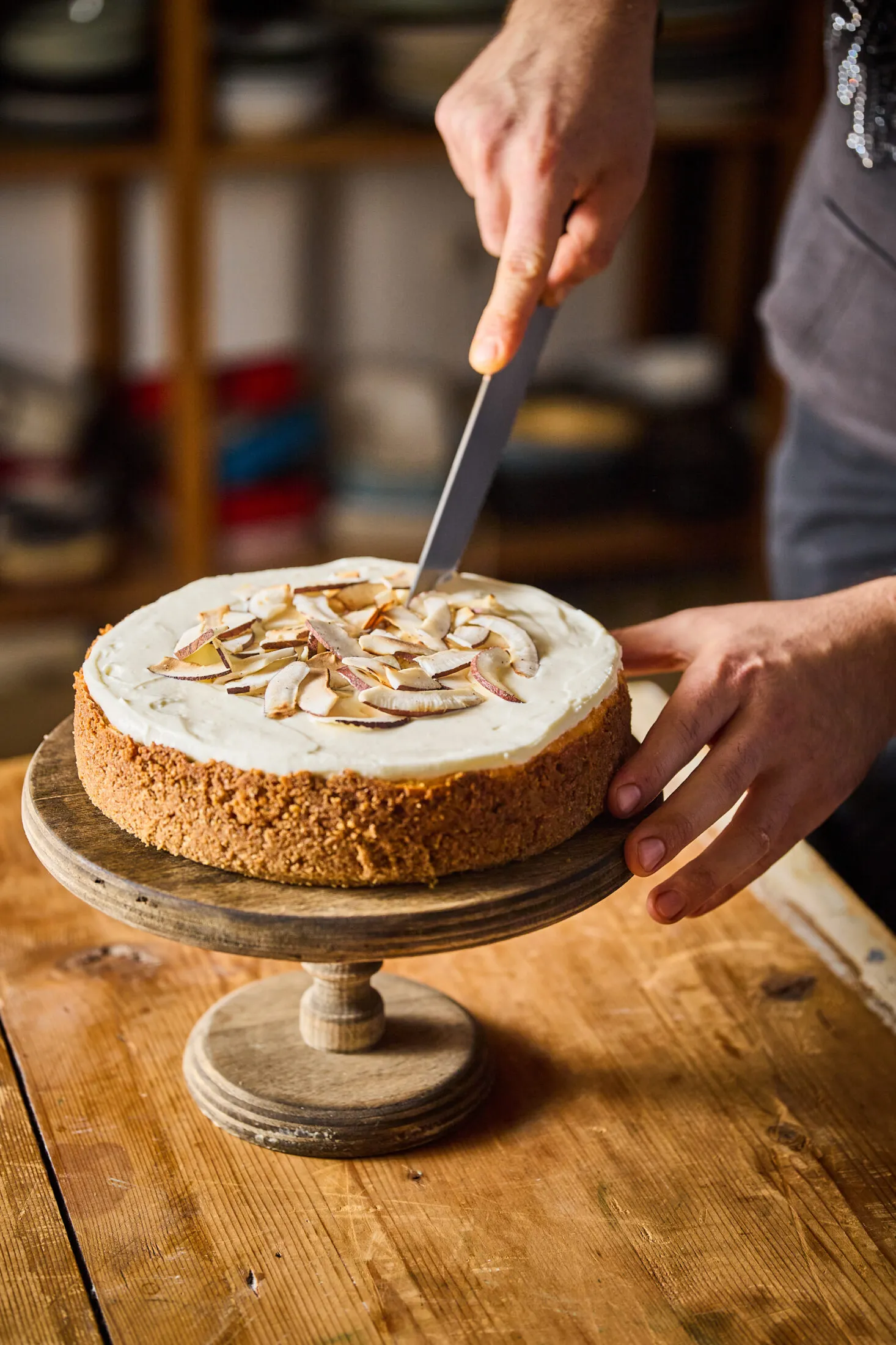 Kókuszos sajttorta