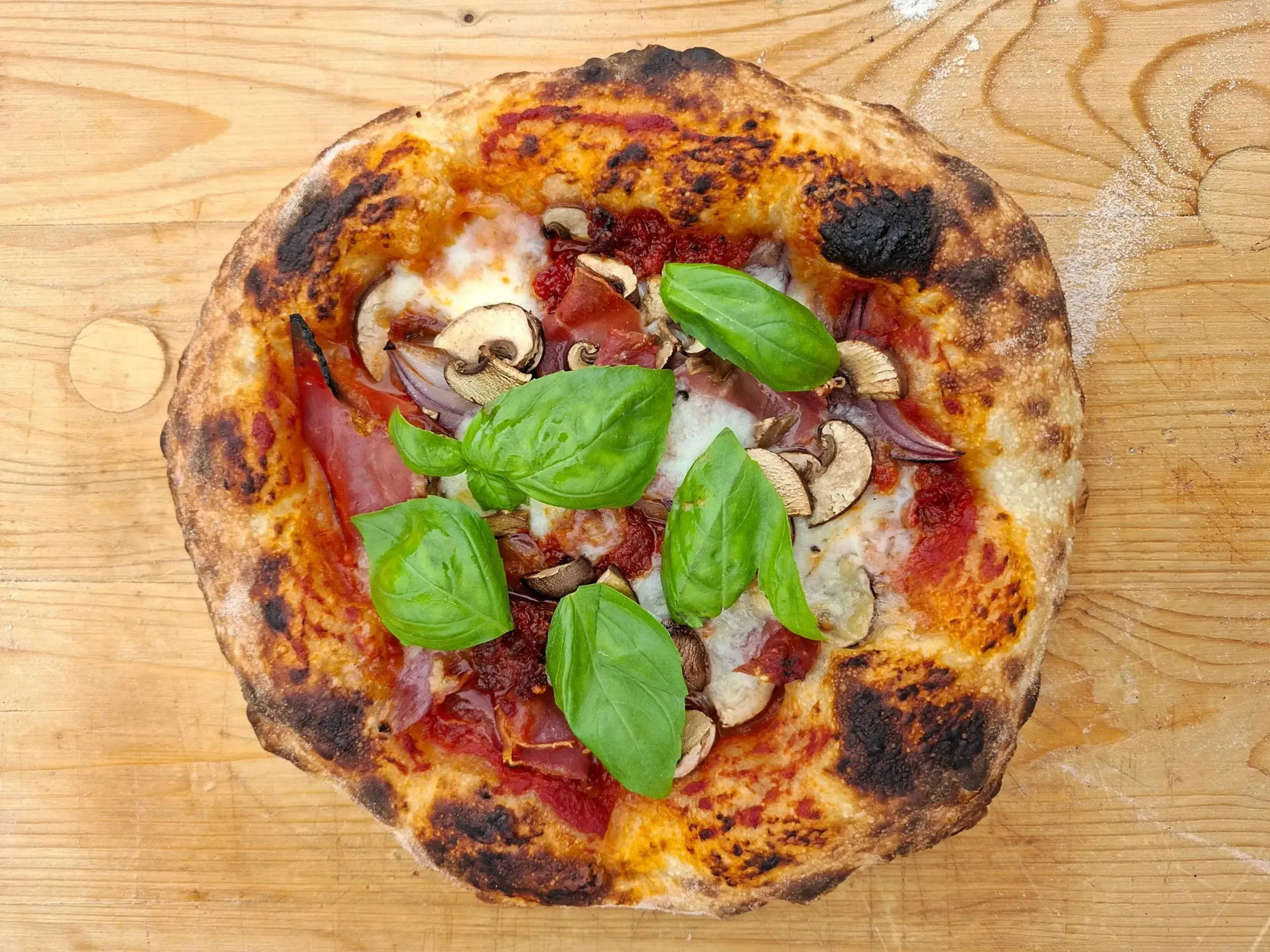 kovászos nápolyi pizza