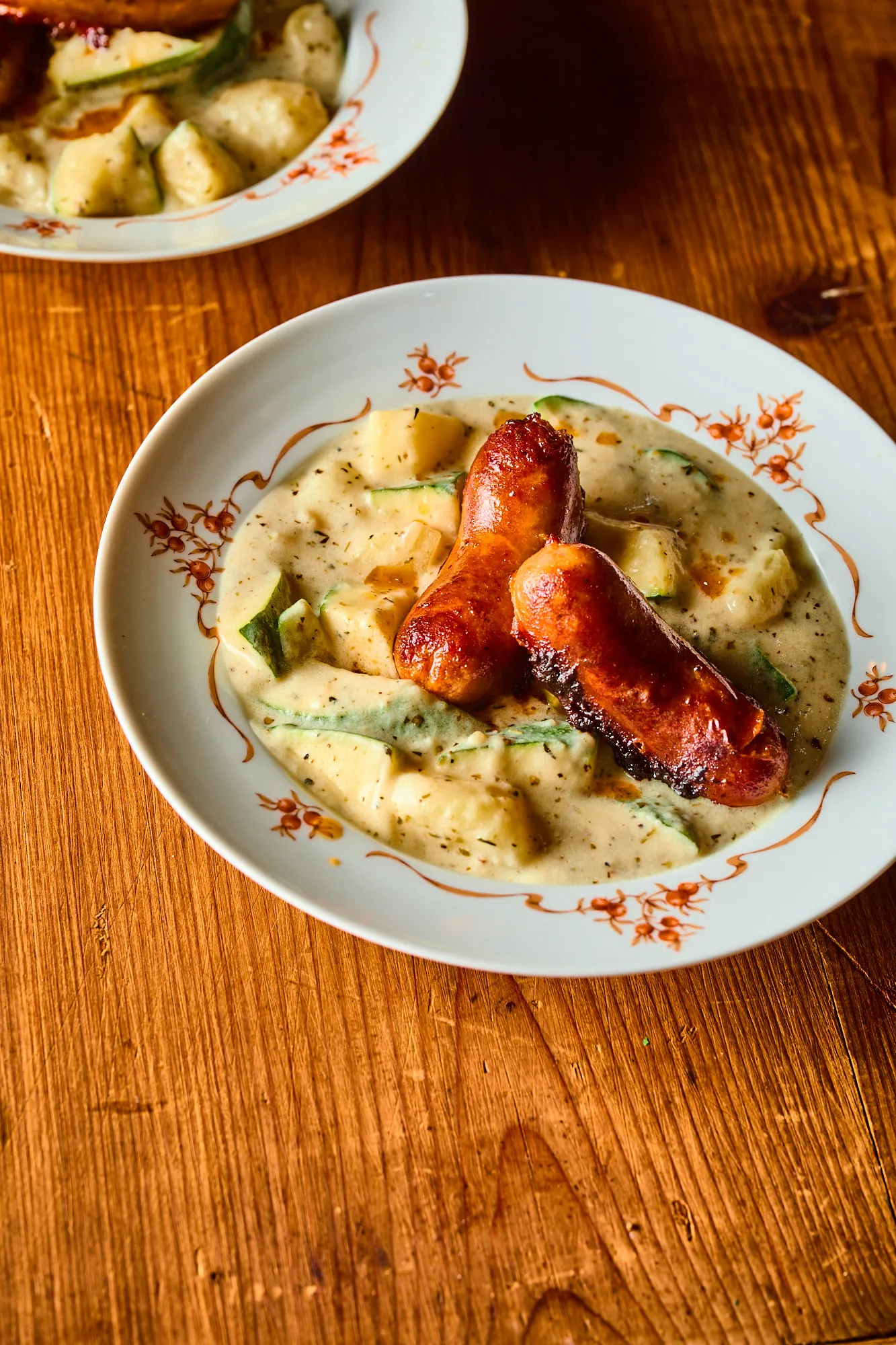 Krumplis cukkinifőzelék