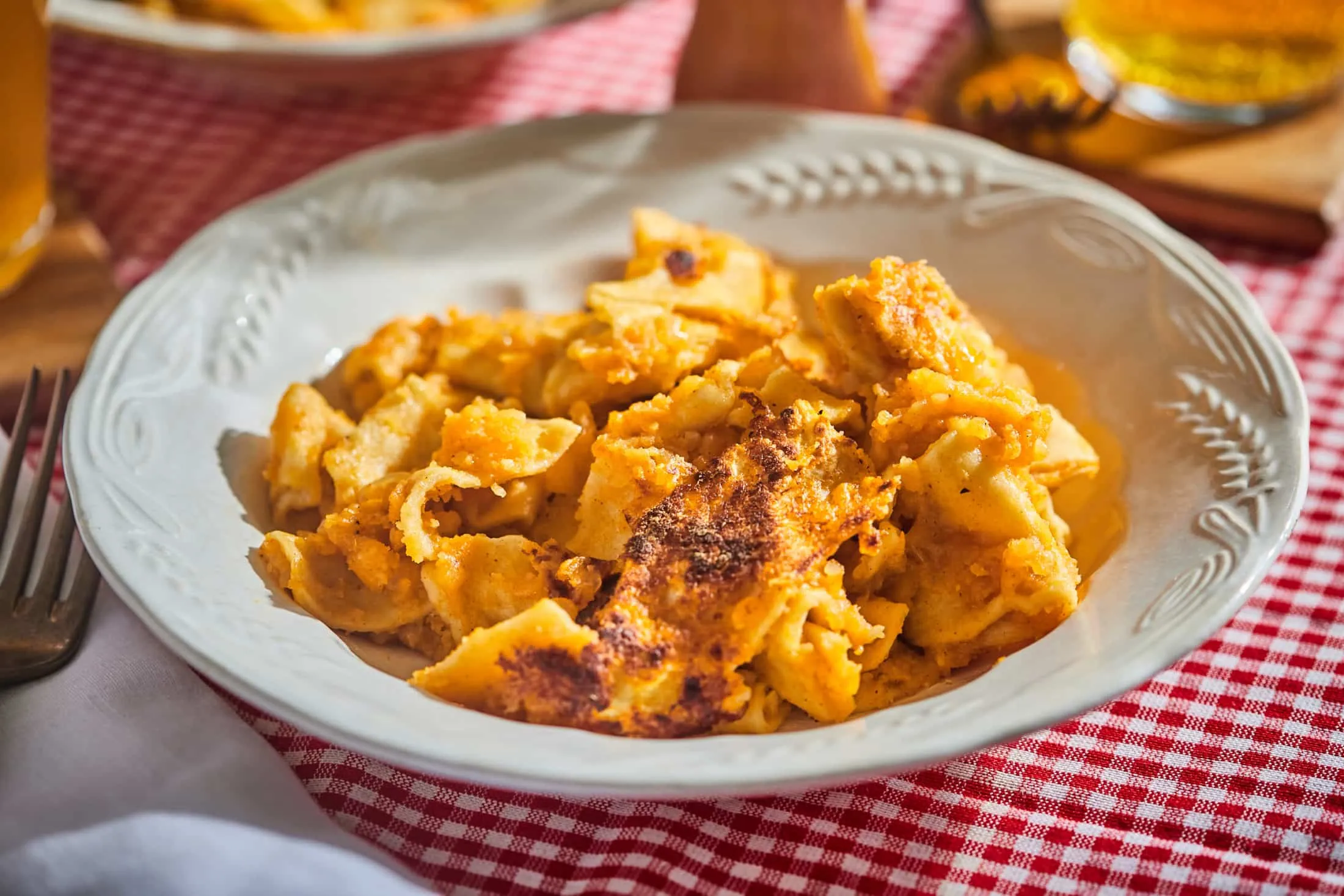 krumplis tészta házi tésztából, krumplis recept