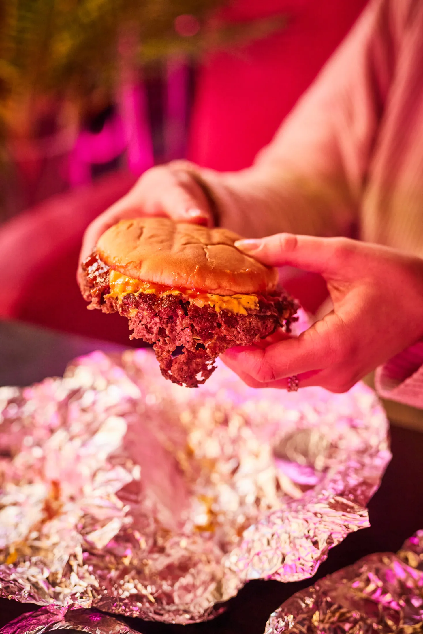 LA Burger smashed burger