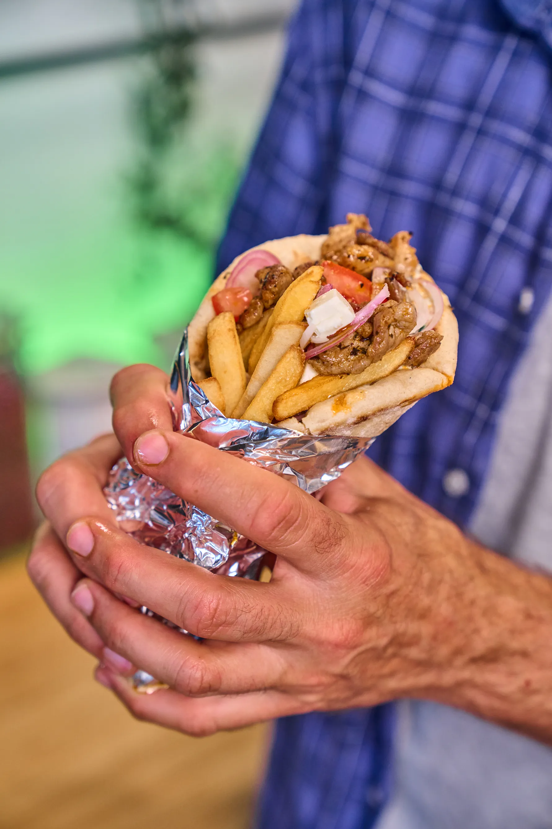 A leggyorsabb görög gyros
