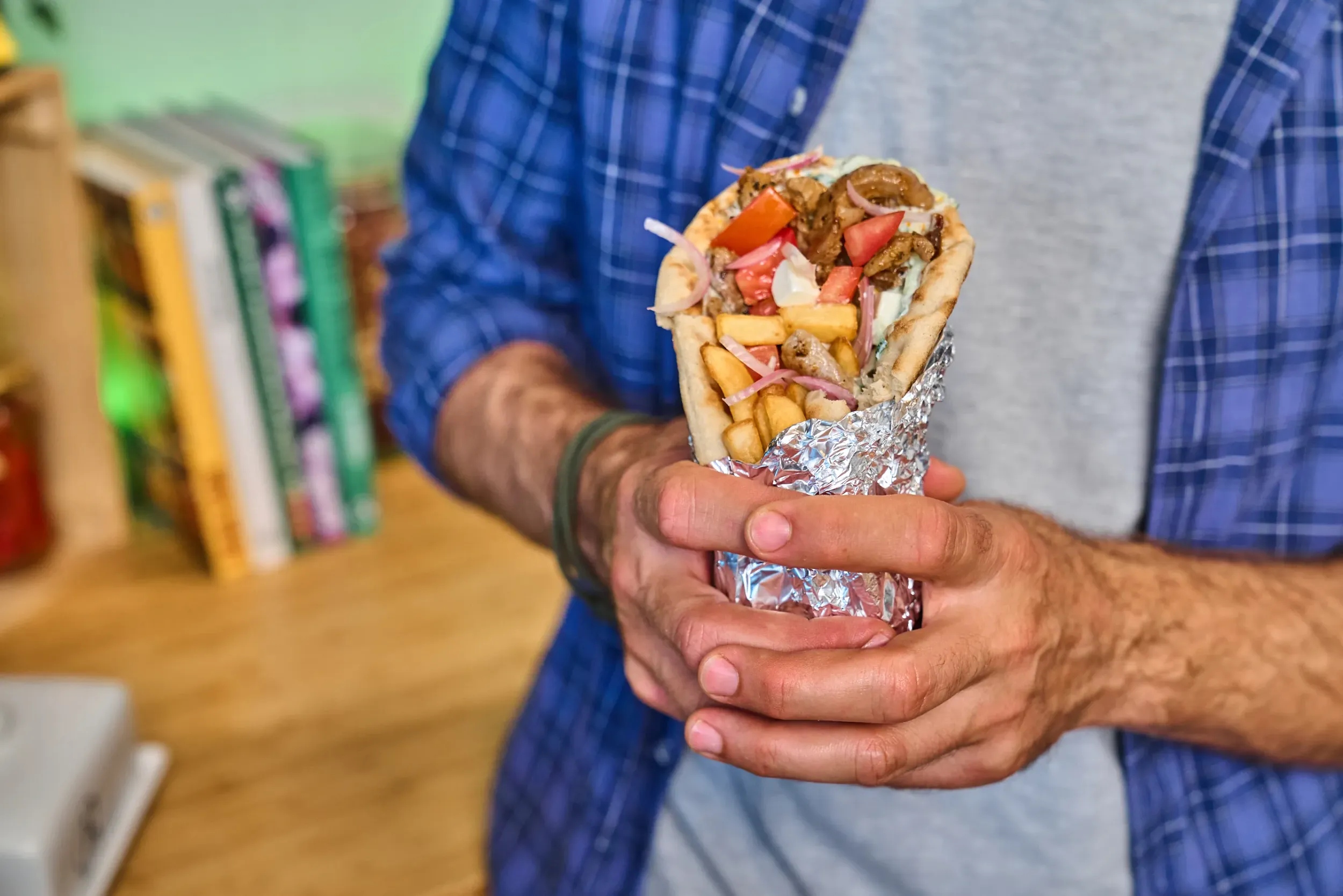 A leggyorsabb görög gyros