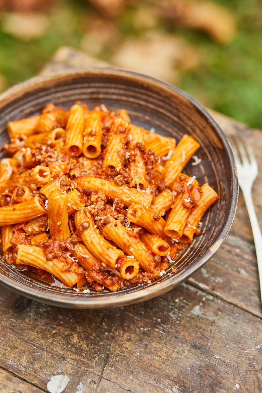 lencsés pasta