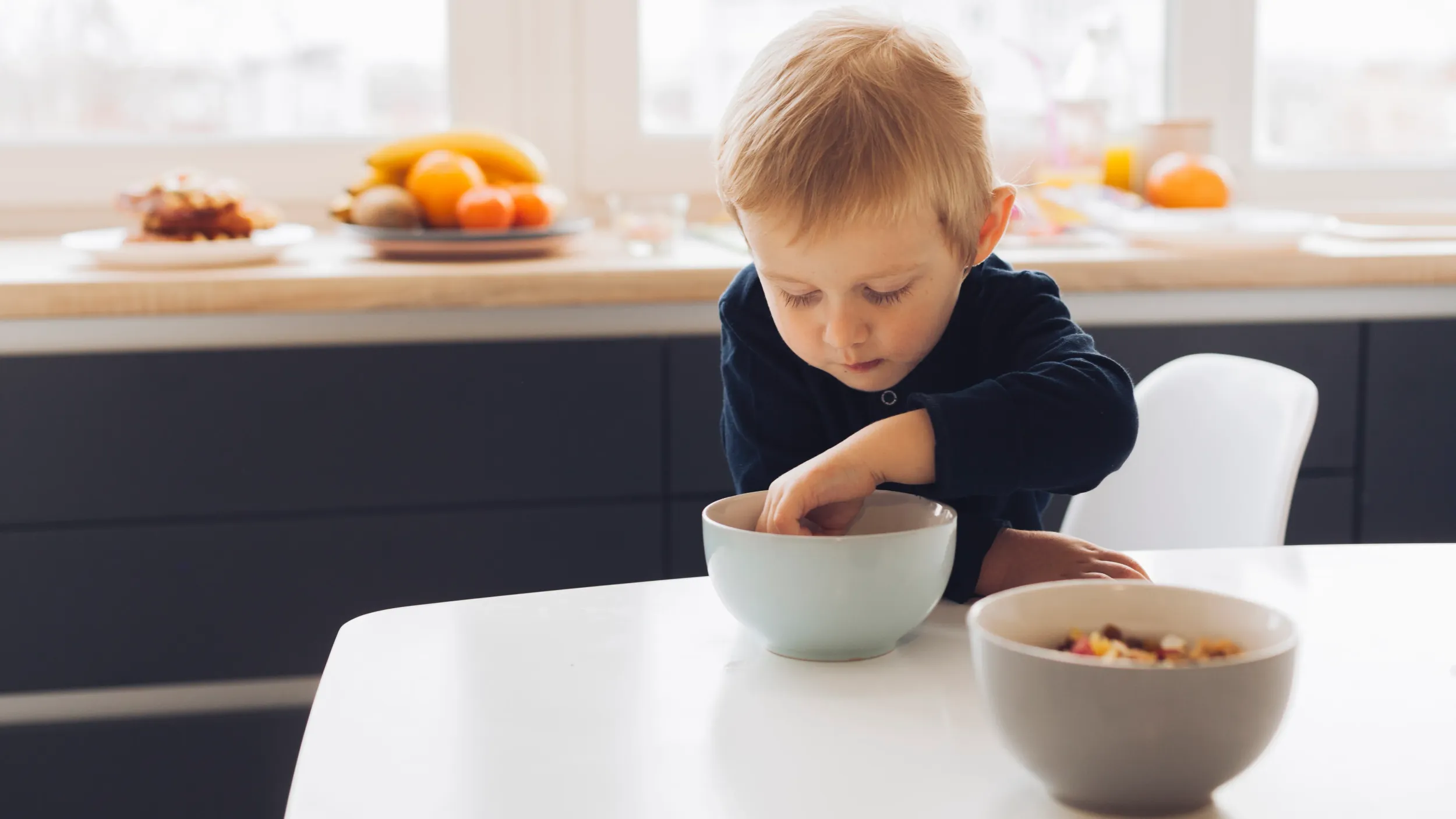little-boy-taking-cereals